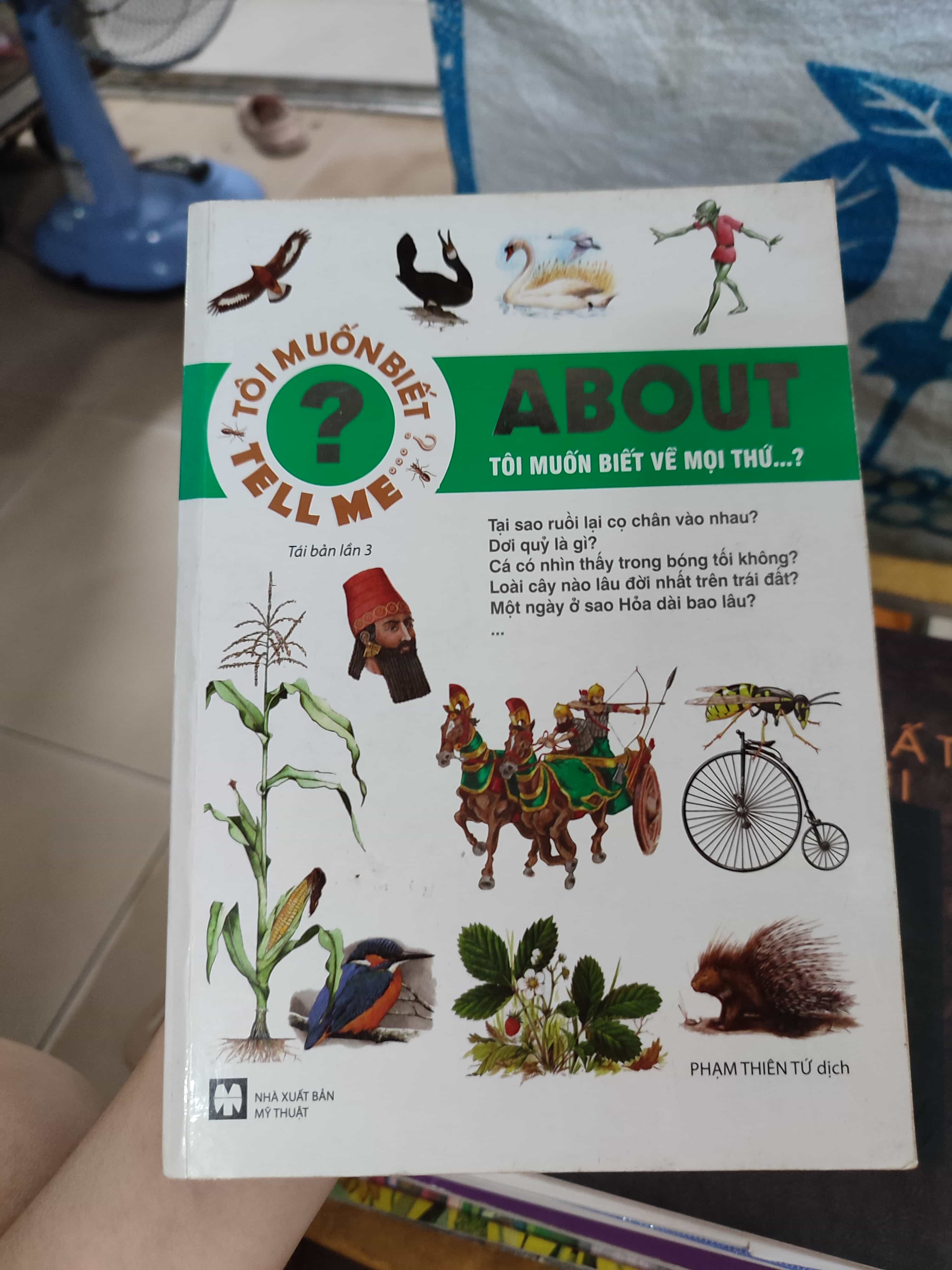 Tôi muốn biết về mọi thứ01/03 (SL có thể đặt: 1 Cuốn) - SÁCH ĐẠI HỌC