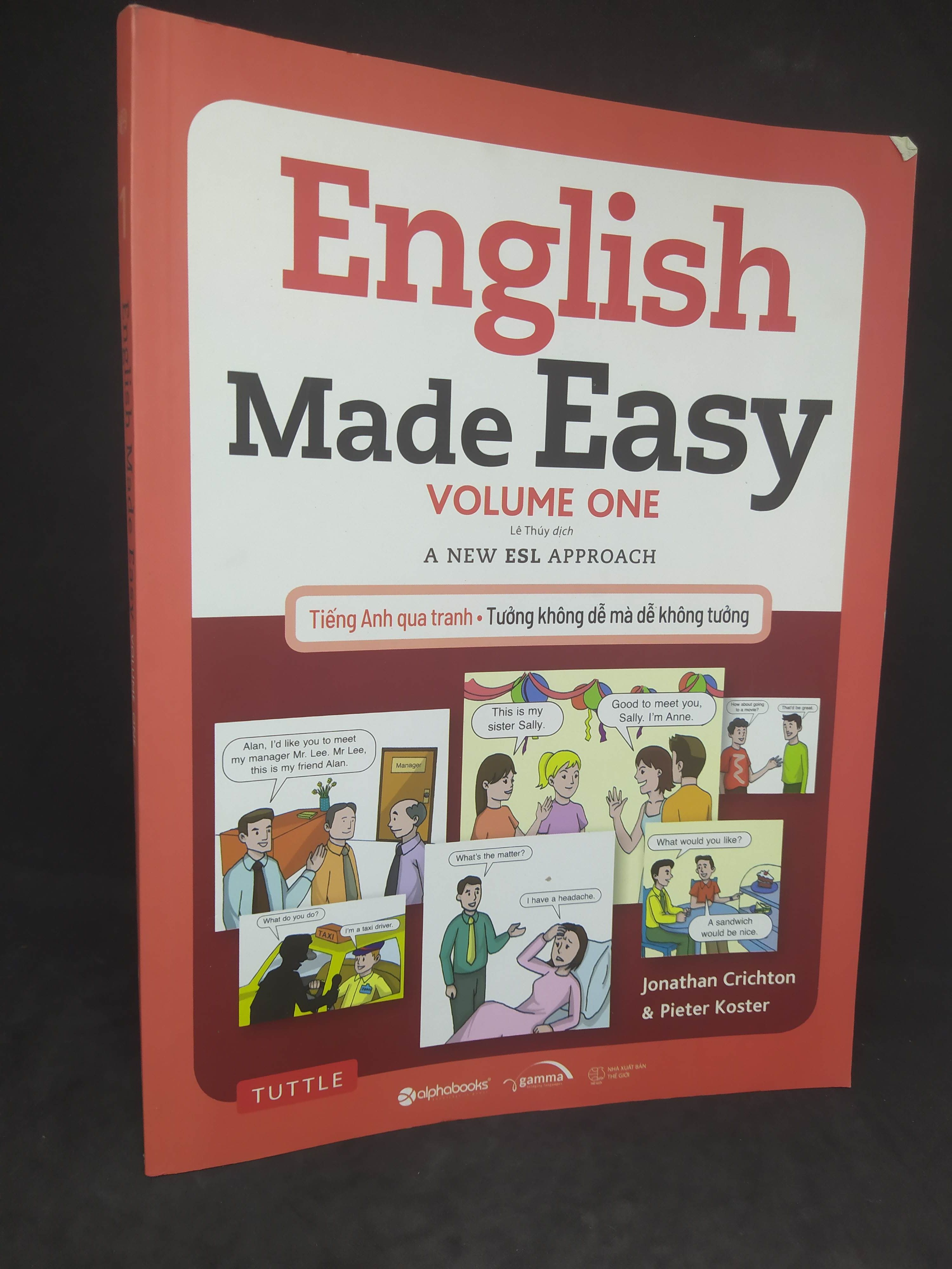 English made easy 1 mới 90% 1712 Tiếng Anh (SL có thể đặt: 1 Cuốn) - SÁCH ĐẠI HỌC