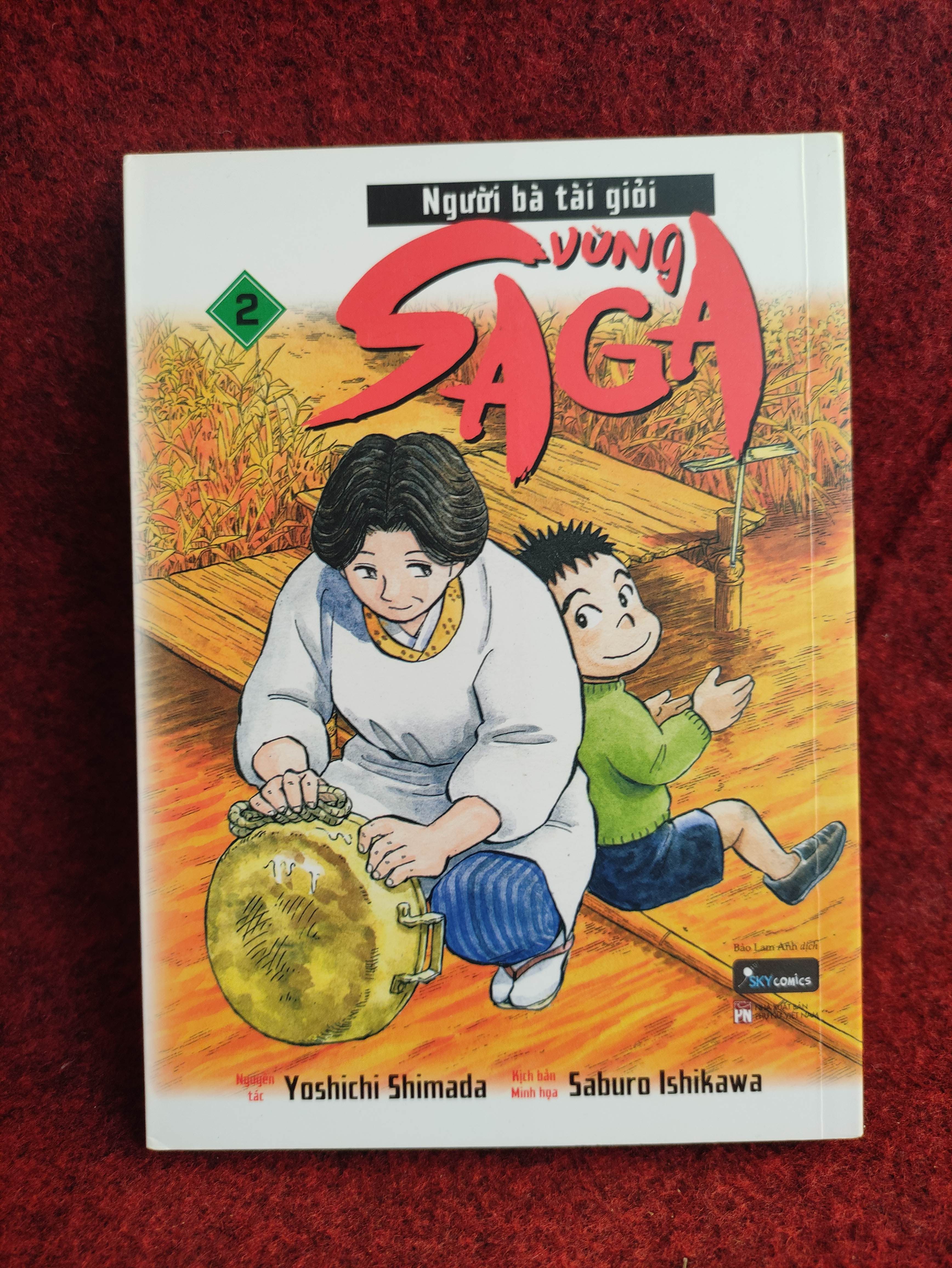 Người bà tài giỏi vung SAGA tập 2 mới 90% Truyện tranh (SL có thể đặt: 1 Cuốn) - SÁCH ĐẠI HỌC