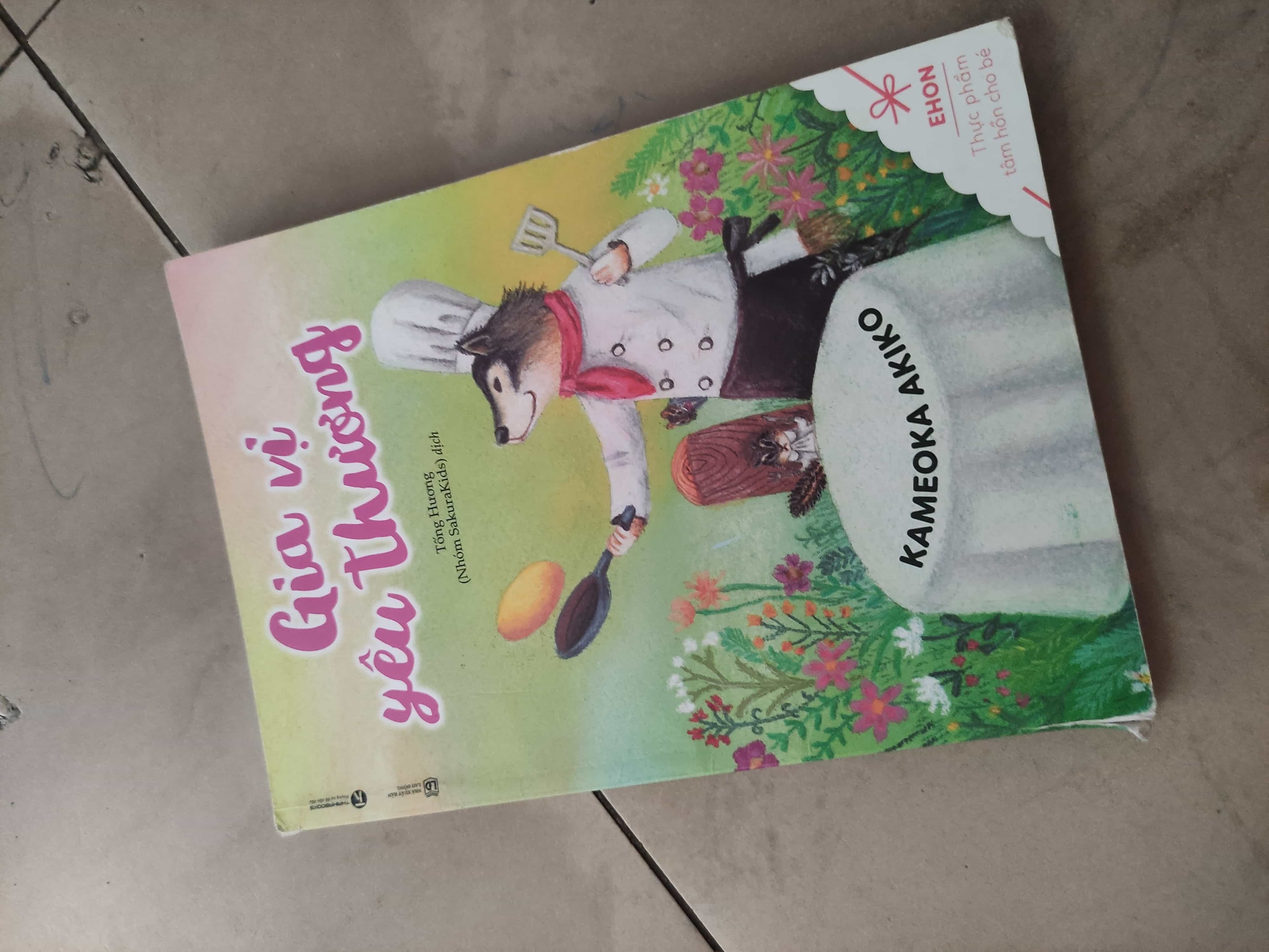 Ehon - Gia vị yêu thương01/03 (SL có thể đặt: 1 Cuốn) - SÁCH ĐẠI HỌC