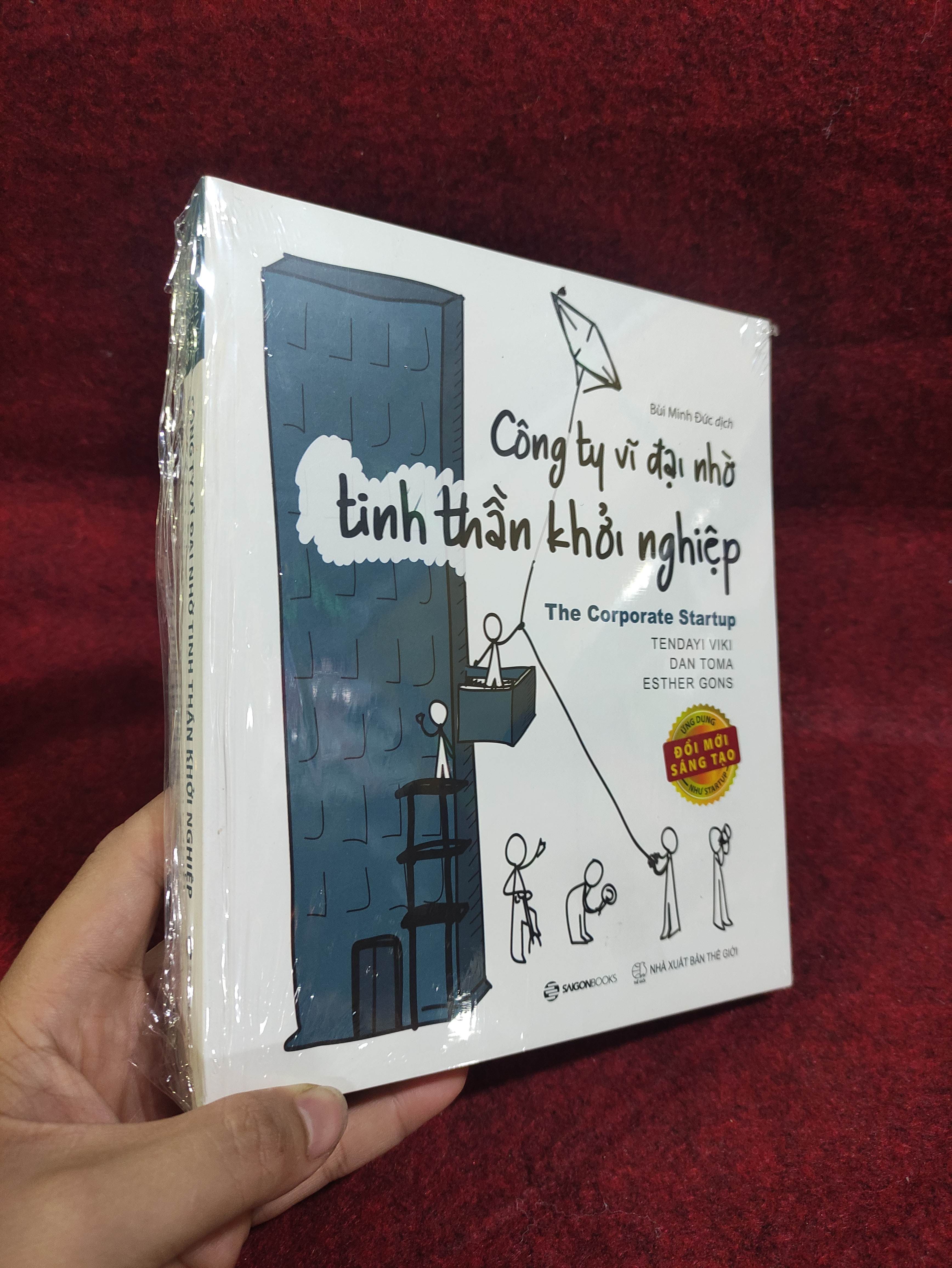 Công ty vĩ đại nhờ tinh thần khởi nghiệp mới 100% Khởi nghiệp, làm giàu (SL có thể đặt: 1 Cuốn) - SÁCH ĐẠI HỌC