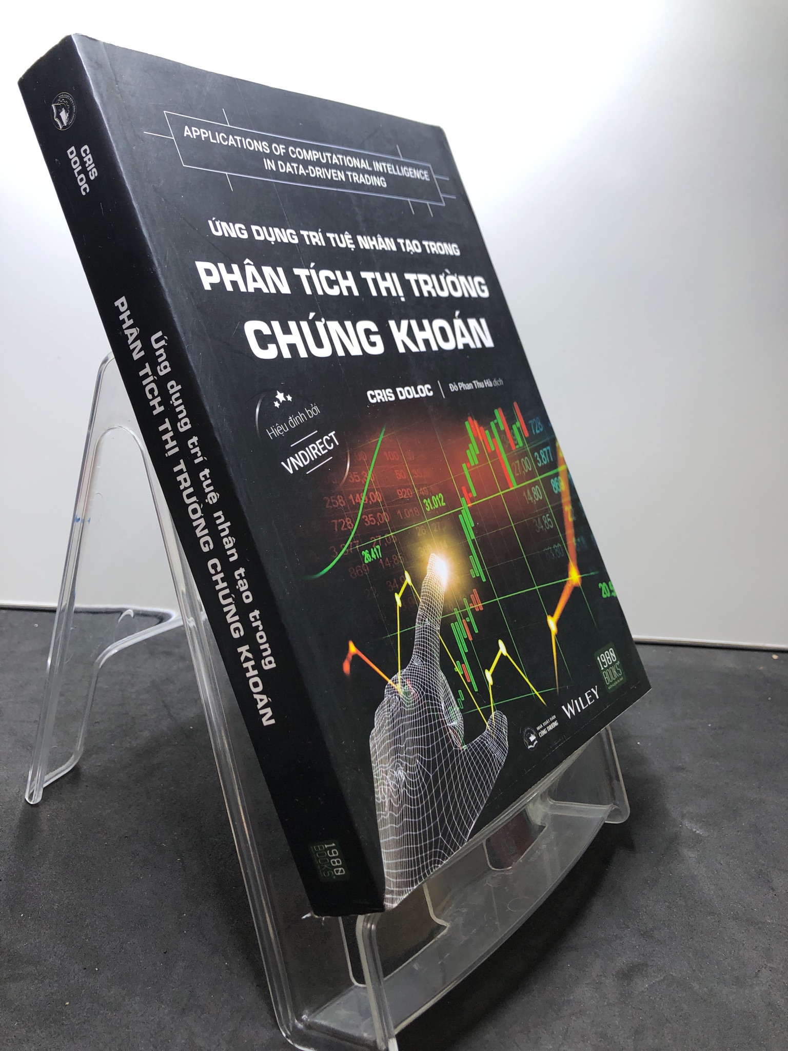 Ứng dụng trí tuệ nhân tạo trong phân tích thị trường chứng khoán 2020 mới 90% Cris Doloc 2307 Chứng khoán, bất động sản, đầu tư (SL có thể đặt: 1 Cuốn) - SÁCH ĐẠI HỌC
