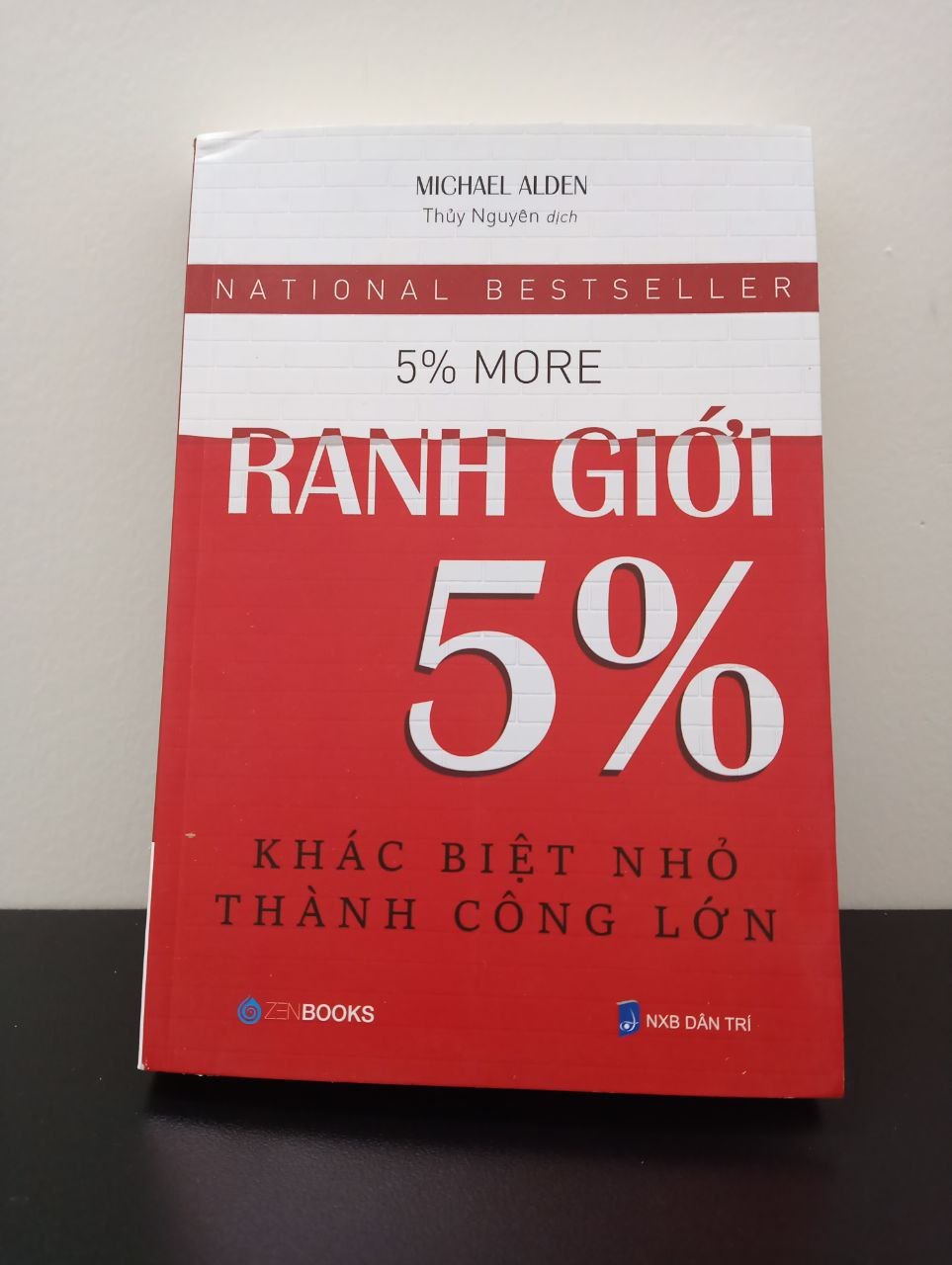 Ranh Giới 5% Michael Alden New 95% 2202 (SL có thể đặt: 1 ) - SÁCH ĐẠI HỌC