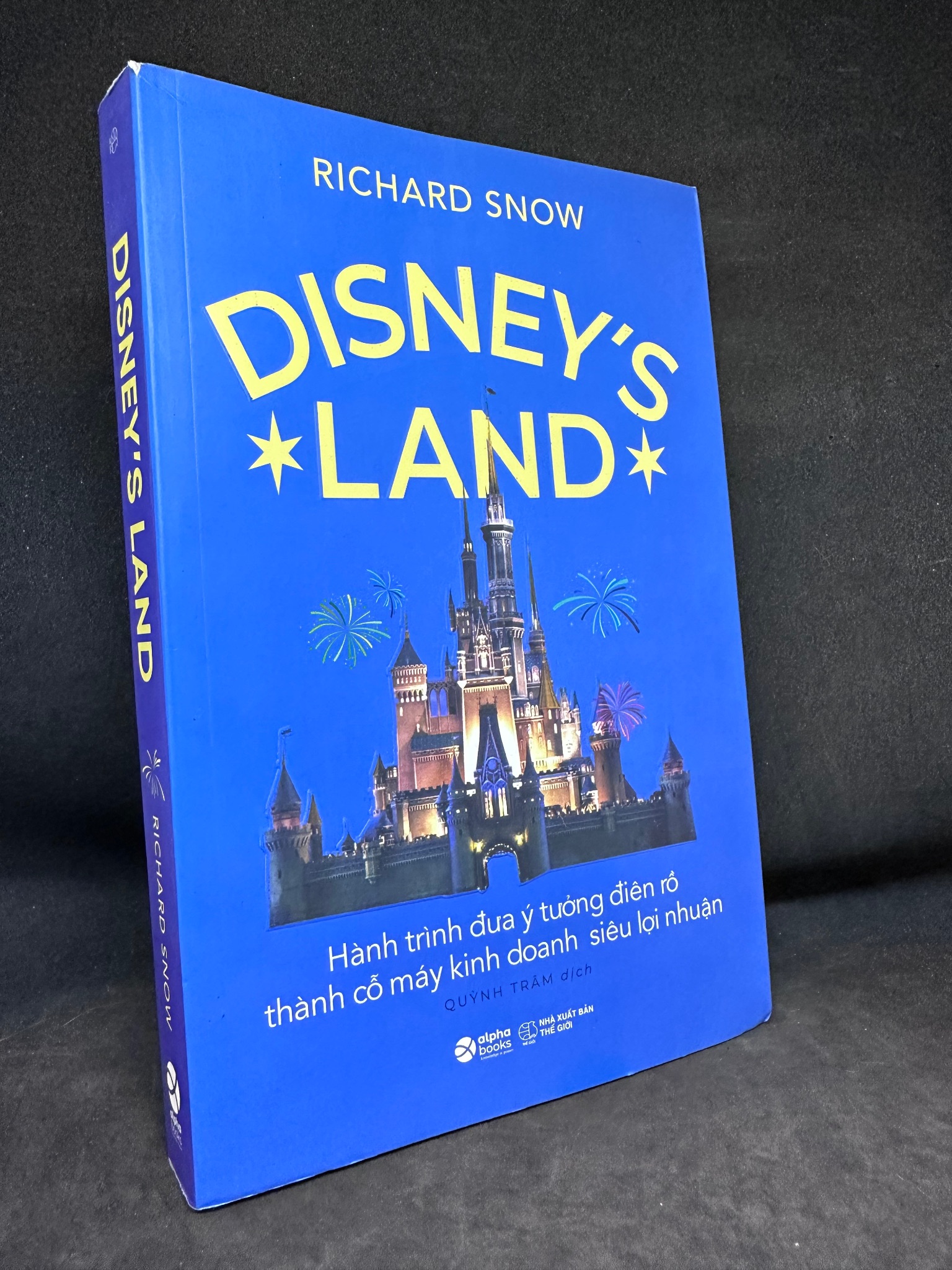 Disney’S Land - Hành Trình Đưa Ý Tưởng Điên Rồ Thành Cỗ Máy Kinh Doanh Siêu Lợi Nhuận, Richard Snow, Mới 90%, 2020 1303 Marketing, bán hàng (SL có thể đặt: 1 Cuốn) - SÁCH ĐẠI HỌC