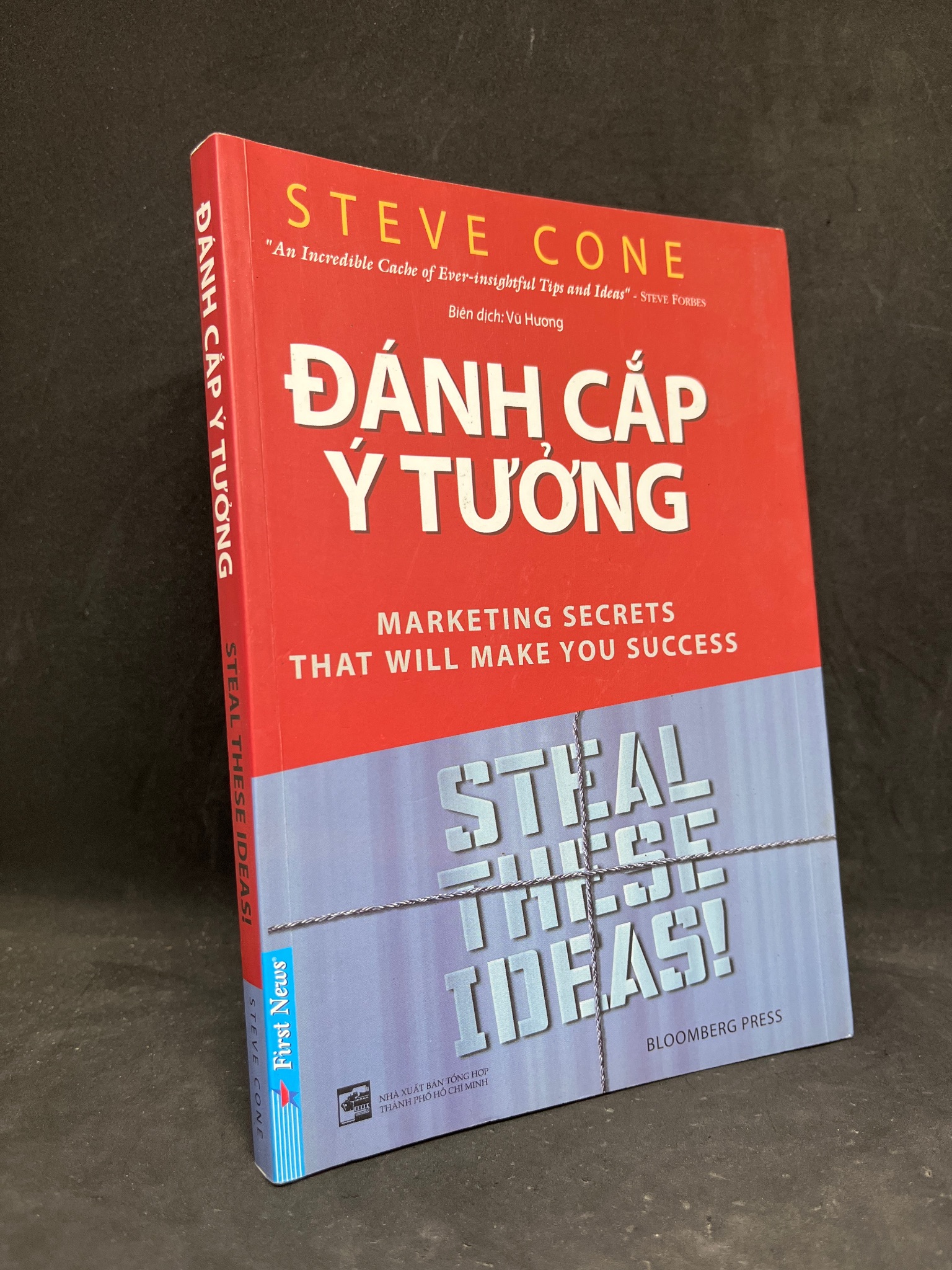 [Có chữ + Gạch chân] Đánh Cắp Ý Tưởng - Steve Cone new 80% 0906 (SL có thể đặt: 1 Cuốn) - SÁCH ĐẠI HỌC