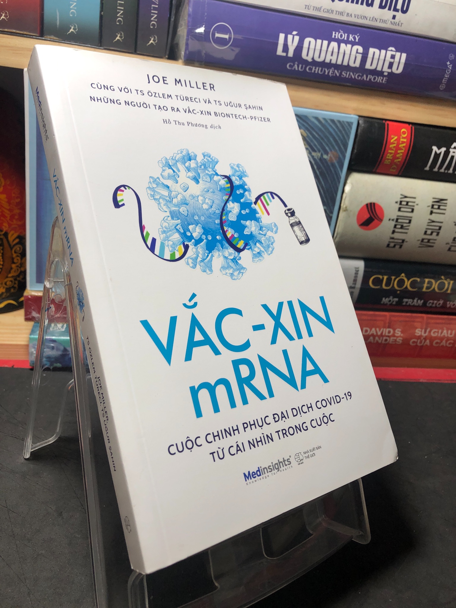 Vắc xin mRNA cuộc chinh phục đại dịch covid 19 từ cái nhìn trong cuộc 2022 mới 90% Y HỌC Joe Miller 2709 Sách sức khỏe (SL có thể đặt: 1 Cuốn) - SÁCH ĐẠI HỌC