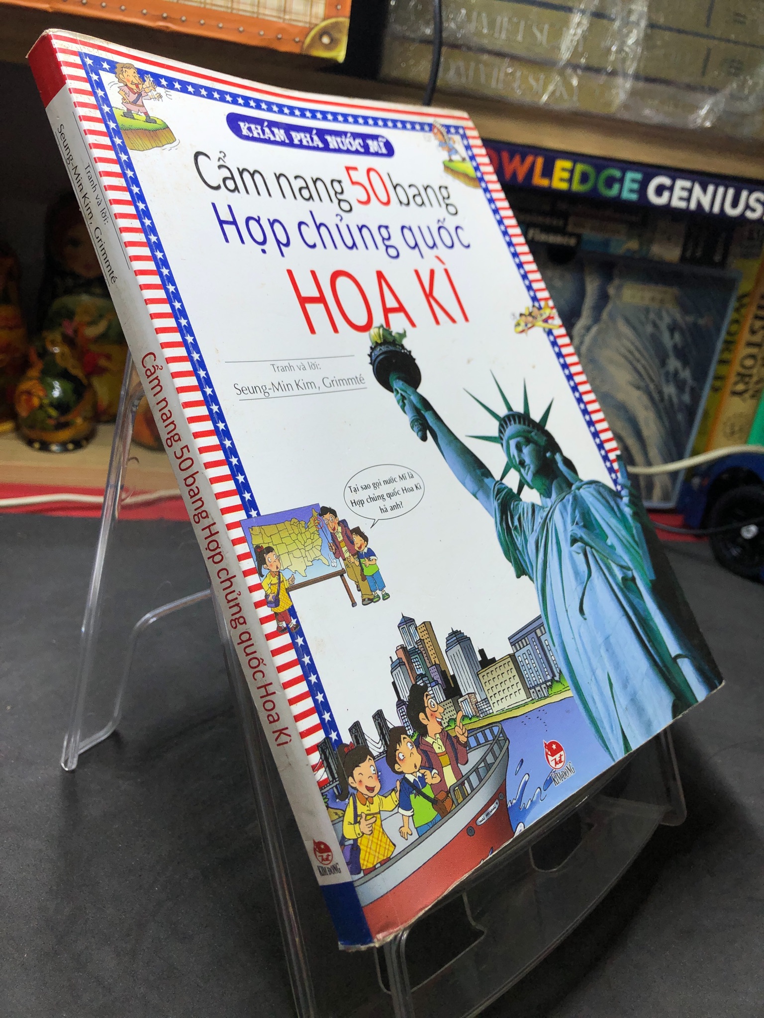 Cẩm nang 50 bang hợp chủng quốc Hoa Kì 2012 mới 75% ố bẩn nhẹ Seung Min Kim và Grimmté 2006 Kiến thức bách khoa (SL có thể đặt: 1 Cuốn) - SÁCH ĐẠI HỌC