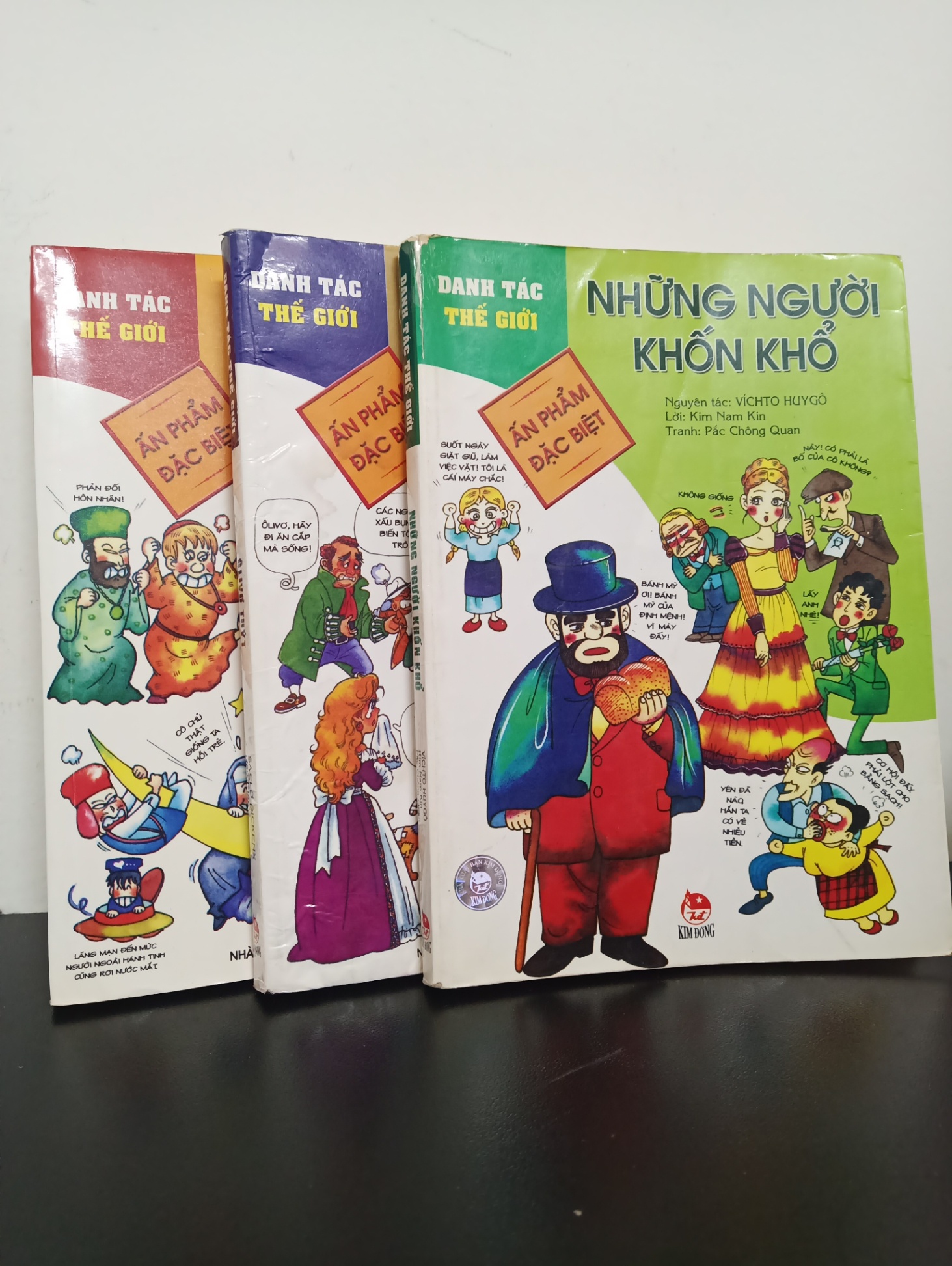 Danh Tác Thế Giới - Romeo Và Juliet, Oliver Twist, Những Người Khốn Khổ(Combo 3 Cuốn) Mới 80% (ố vàng) 2203 Kiến thức bách khoa (SL có thể đặt: 1 bộ) - SÁCH ĐẠI HỌC