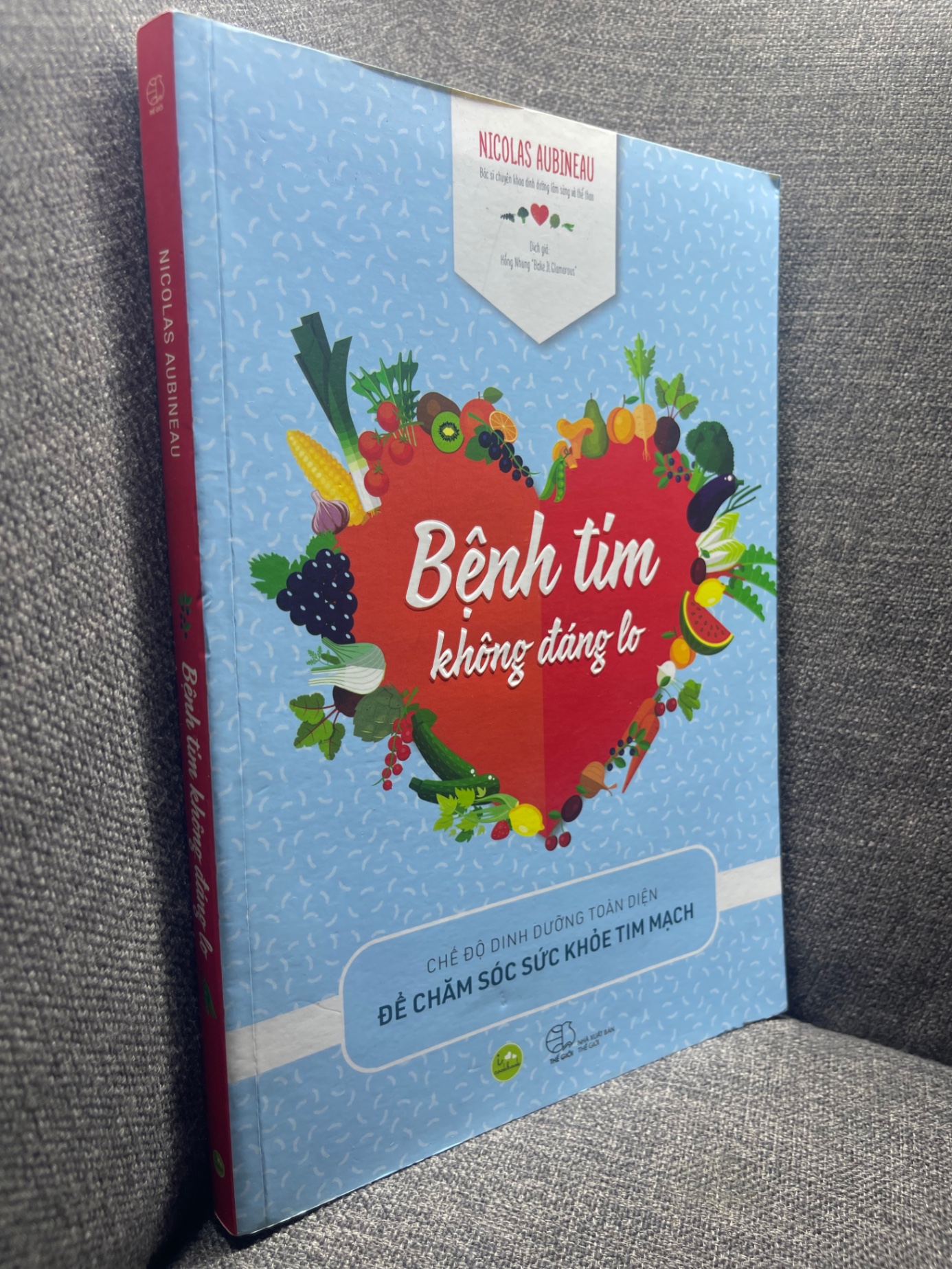 Bệnh tim không đáng lo Nicolas Aubineau 2019 mới 90% 1704 Sách sức khỏe (SL có thể đặt: 1 Cuốn) - SÁCH ĐẠI HỌC
