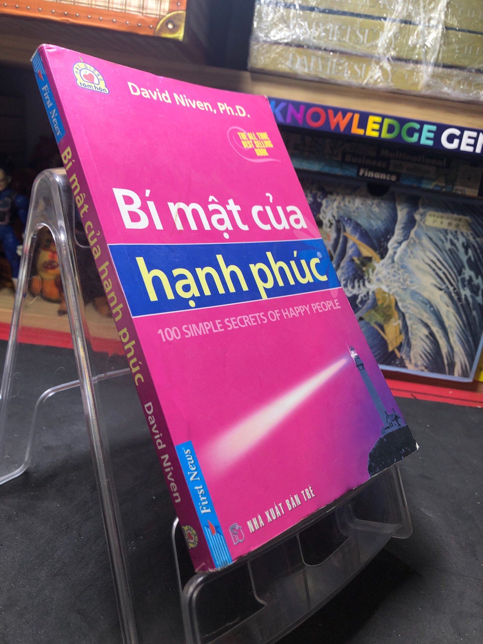 Bí mật của hạnh phúc 2006 mới 80% bẩn nhẹ bụng sách ký tên trang đầu David Niven 0207 Sách tư duy, kỹ năng sống (SL có thể đặt: 1 Cuốn) - SÁCH ĐẠI HỌC