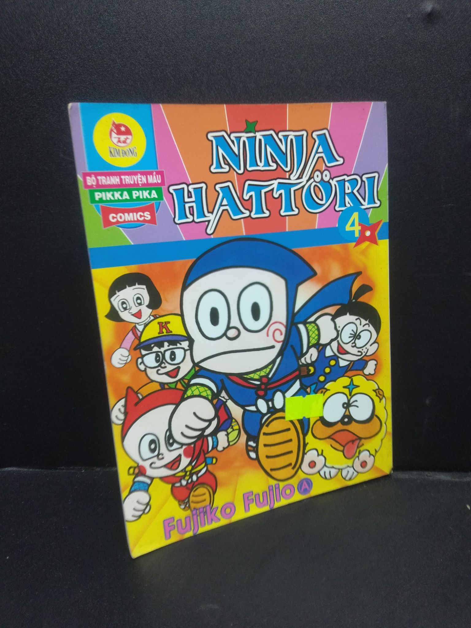 Ninja Hattori 4 mới 80% ố nhẹ 2012 2405 Fujiko Fujio Truyện tranh (SL có thể đặt: 1 Cuốn) - SÁCH ĐẠI HỌC