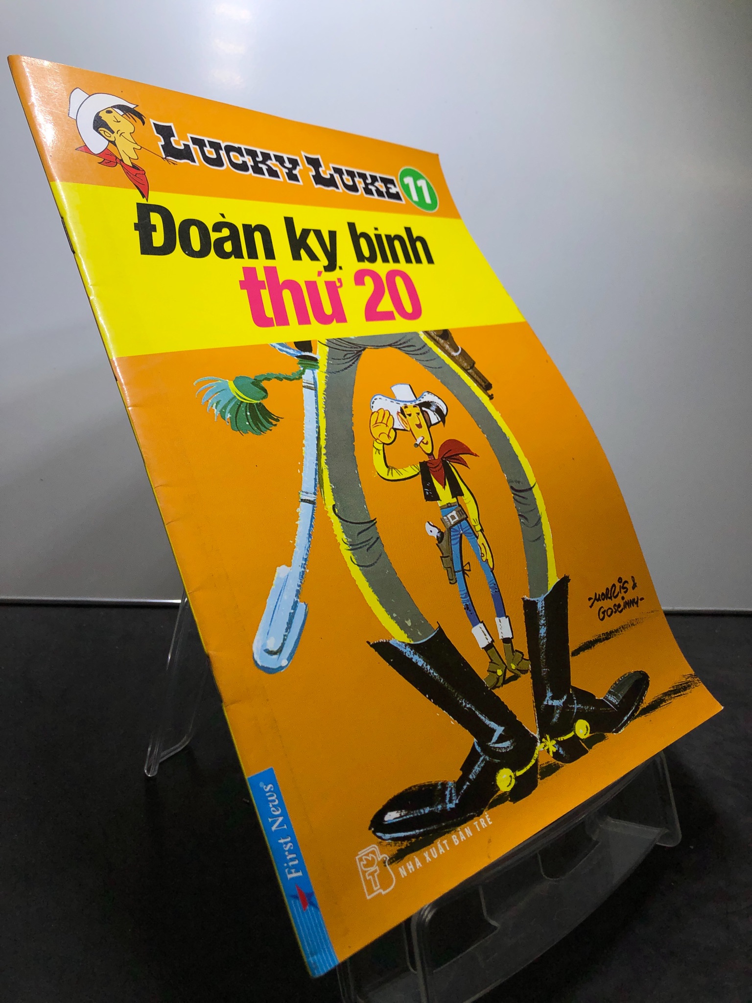 Đoàn kỵ binh thứ 20 LUCKY LUKE 2011 mới 85% bẩn nhẹ 0508 Truyện tranh (SL có thể đặt: 1 Cuốn) - SÁCH ĐẠI HỌC