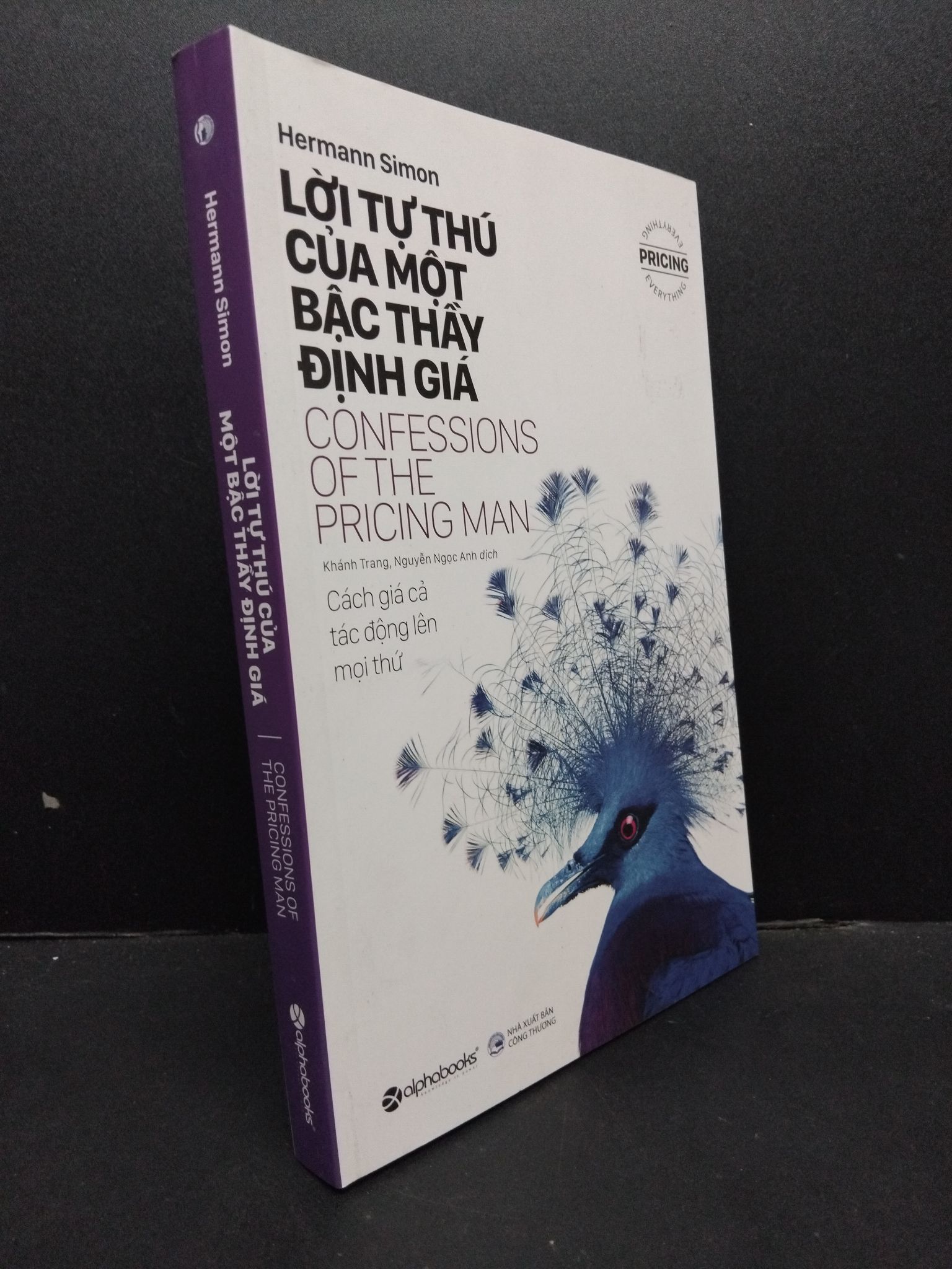 Lời tự thú của một bậc thầy định giá mới 90% bẩn nhẹ 2020 1008 Hermann Simon Marketing, bán hàng (SL có thể đặt: 1 Cuốn) - SÁCH ĐẠI HỌC