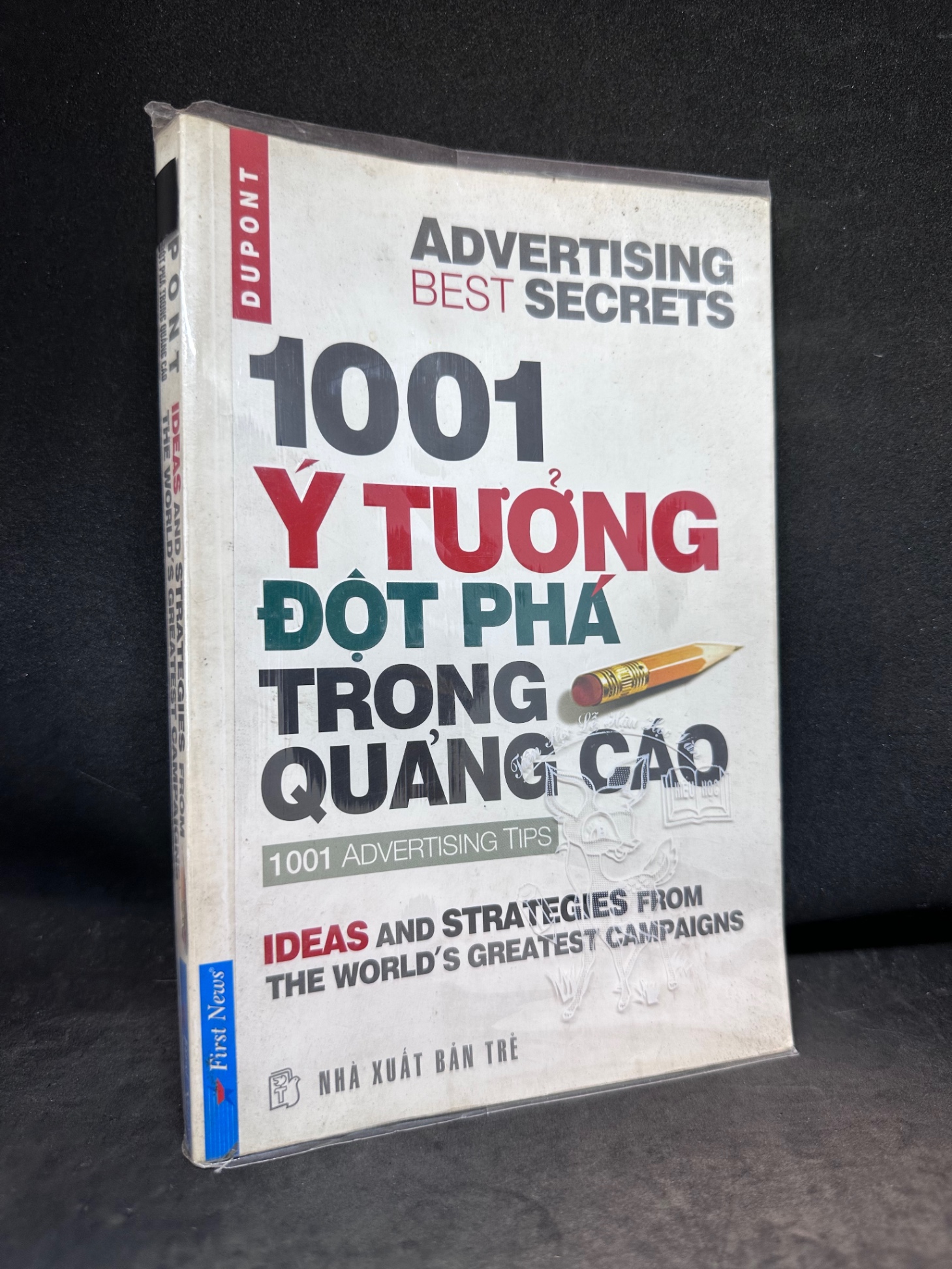 1001 ý tưởng đột phá trong quảng cáo mới 80% .VH1104 (SL có thể đặt: 1 Cuốn) - SÁCH ĐẠI HỌC