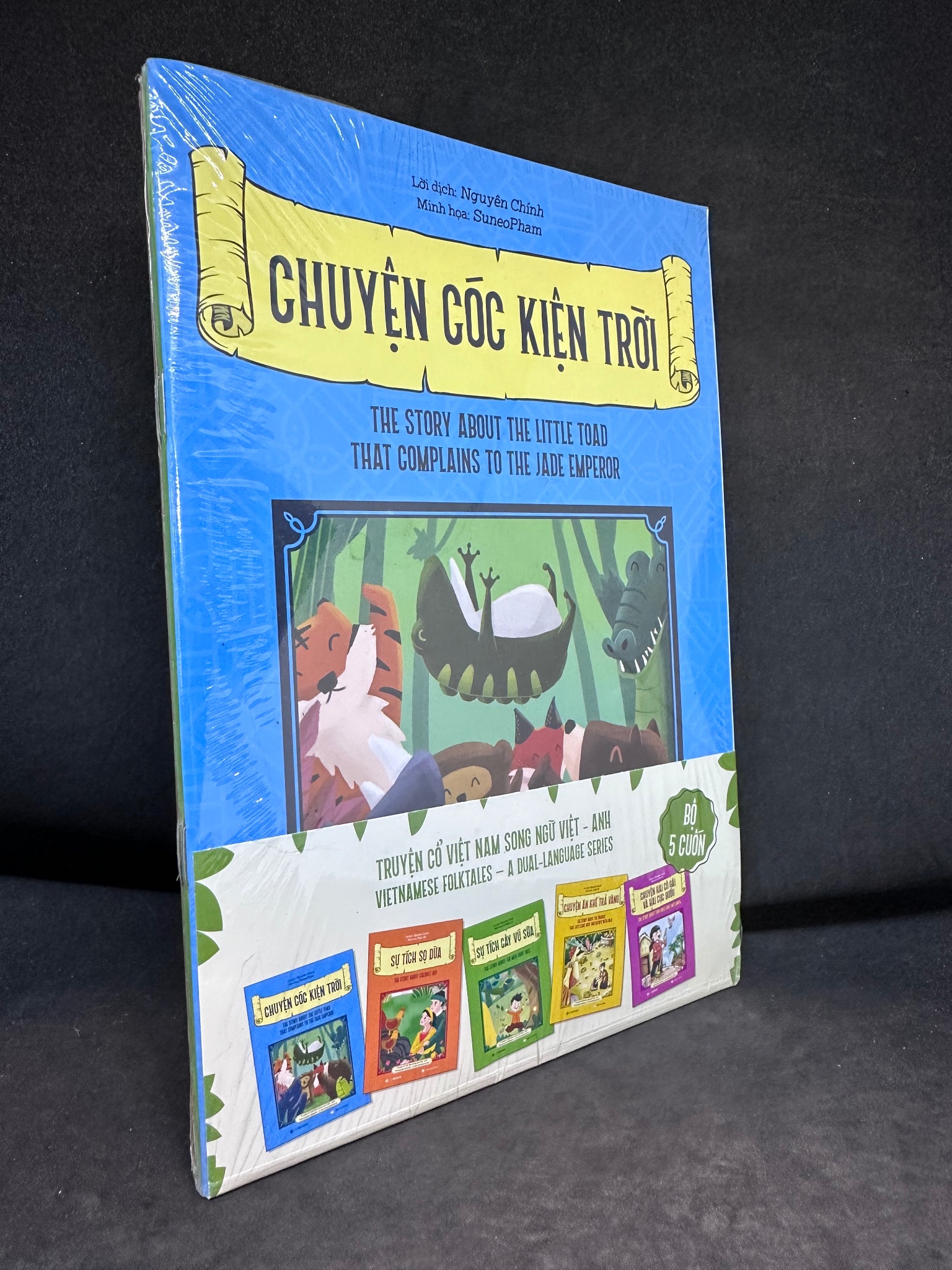 Bộ 5 Cuốn Truyện Cổ Việt Nam Song Ngữ Việt Anh, Mới 100% (Nguyên Seal) 2407 (SL có thể đặt: 1 Cuốn) - SÁCH ĐẠI HỌC