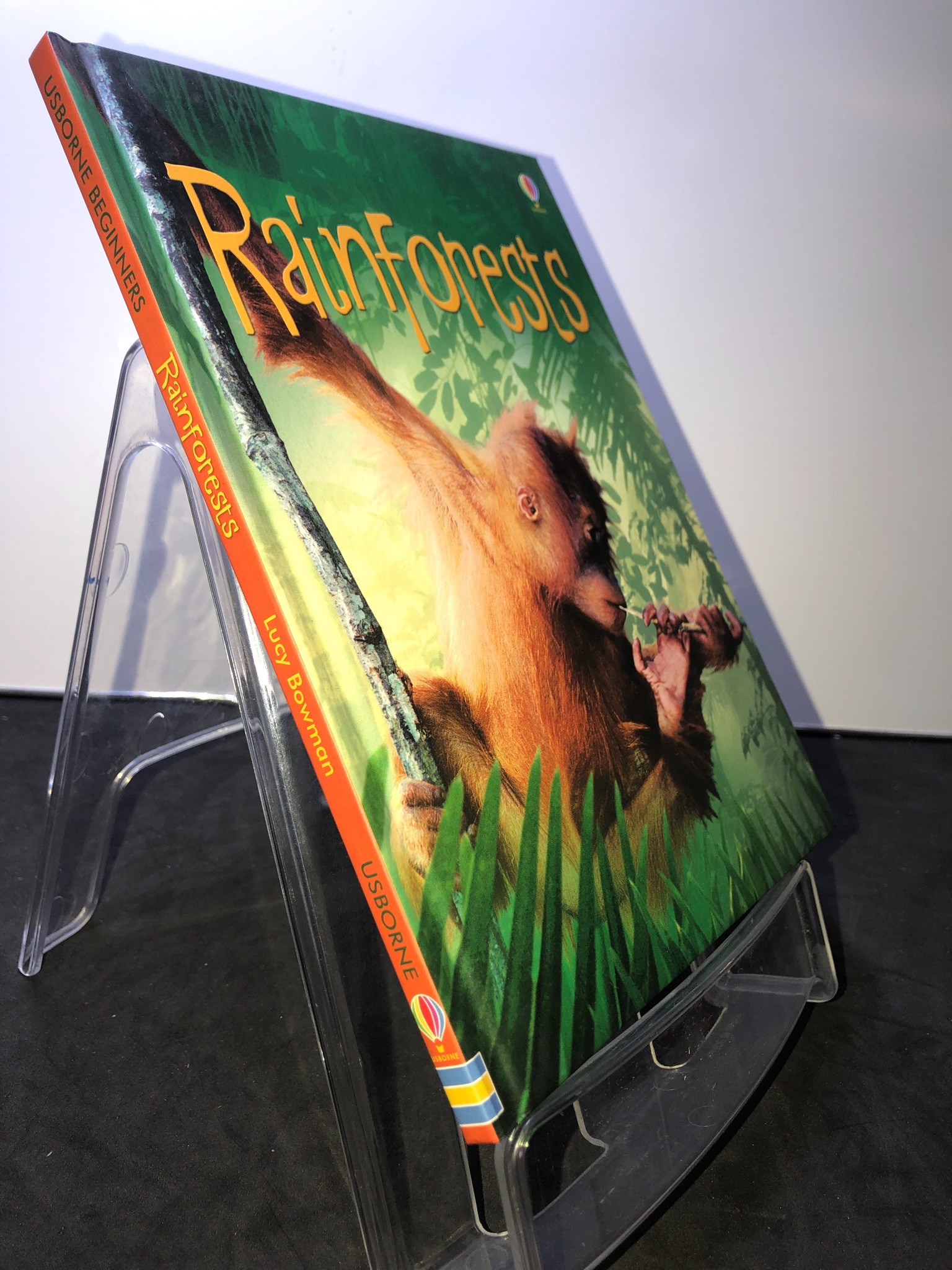 Rain Forests USBORNE BÌA CỨNG mới 85% Lucy Bowman 2707 Sách ngoại văn (SL có thể đặt: 1 Cuốn) - SÁCH ĐẠI HỌC