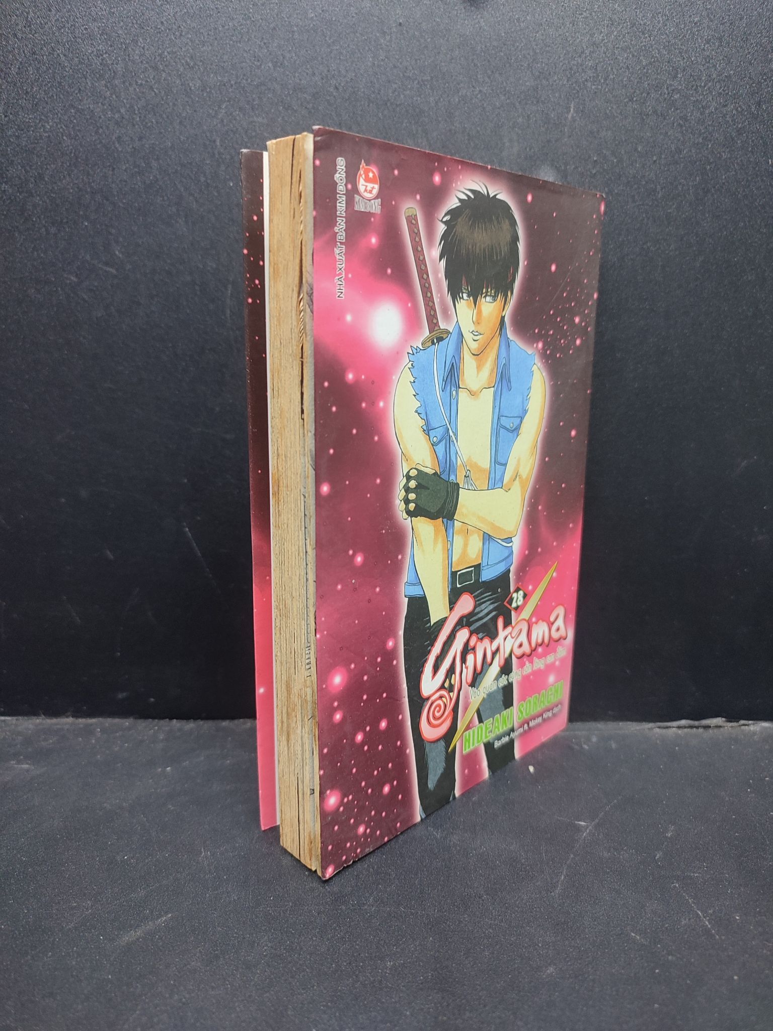 Gintama tập 28 mới 80% ố 1906 Hideaki Sorachi Truyện tranh (SL có thể đặt: 1 Cuốn) - SÁCH ĐẠI HỌC
