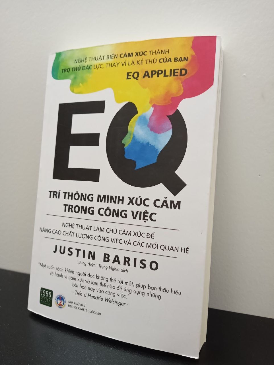 EQ - Trí Thông Minh Xúc Cảm Trong Công Việc Justin Bariso New 100% 2703 (SL có thể đặt: 1 cuốn) - SÁCH ĐẠI HỌC