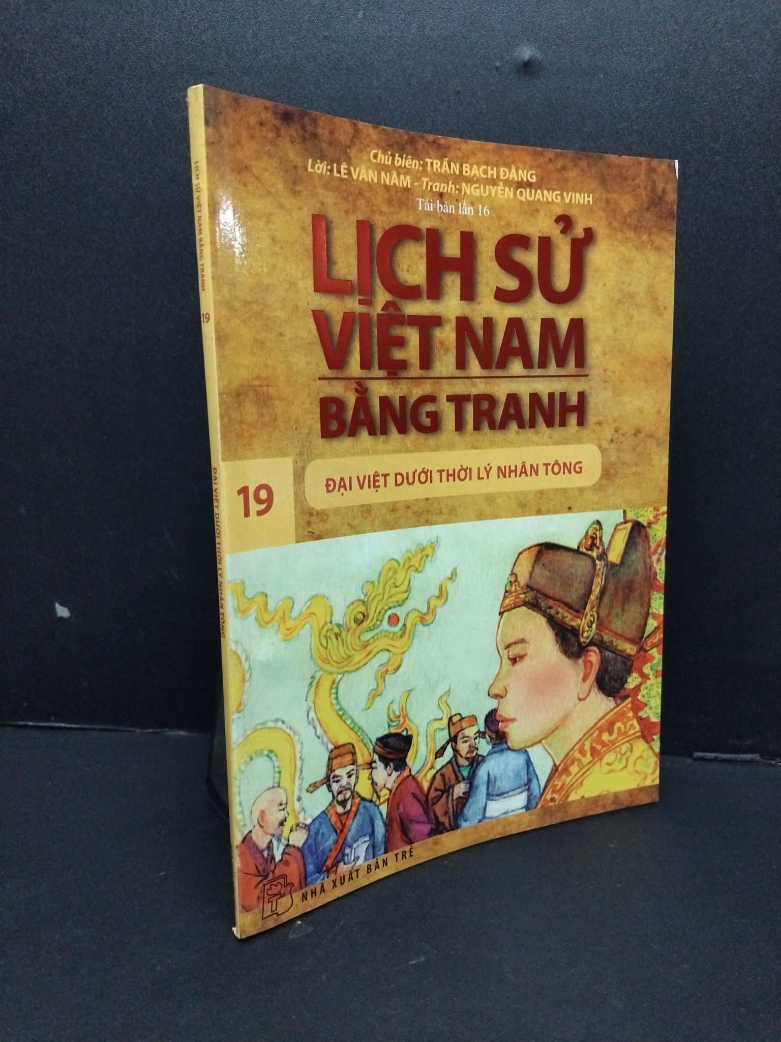 Lịch sử Việt Nam bằng tranh tập 19 - Trần Bạch Đằng mới 80% bẩn nhẹ 2017 1809 Lịch sử, địa lí Việt Nam (SL có thể đặt: 4 Cuốn) - SÁCH ĐẠI HỌC