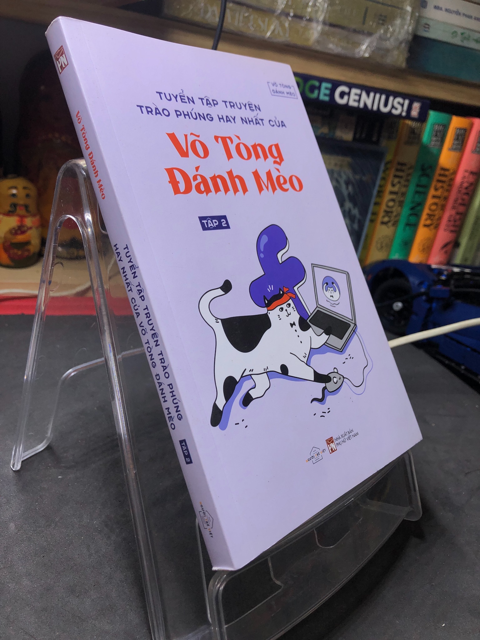 Tuyển tập truyện trào phúng hay nhất của Võ Tòng đánh mèo tập 2 2021 mộc sách mới 85% bẩn bụi 2206 Hài hước, truyện cười (SL có thể đặt: 1 Cuốn) - SÁCH ĐẠI HỌC