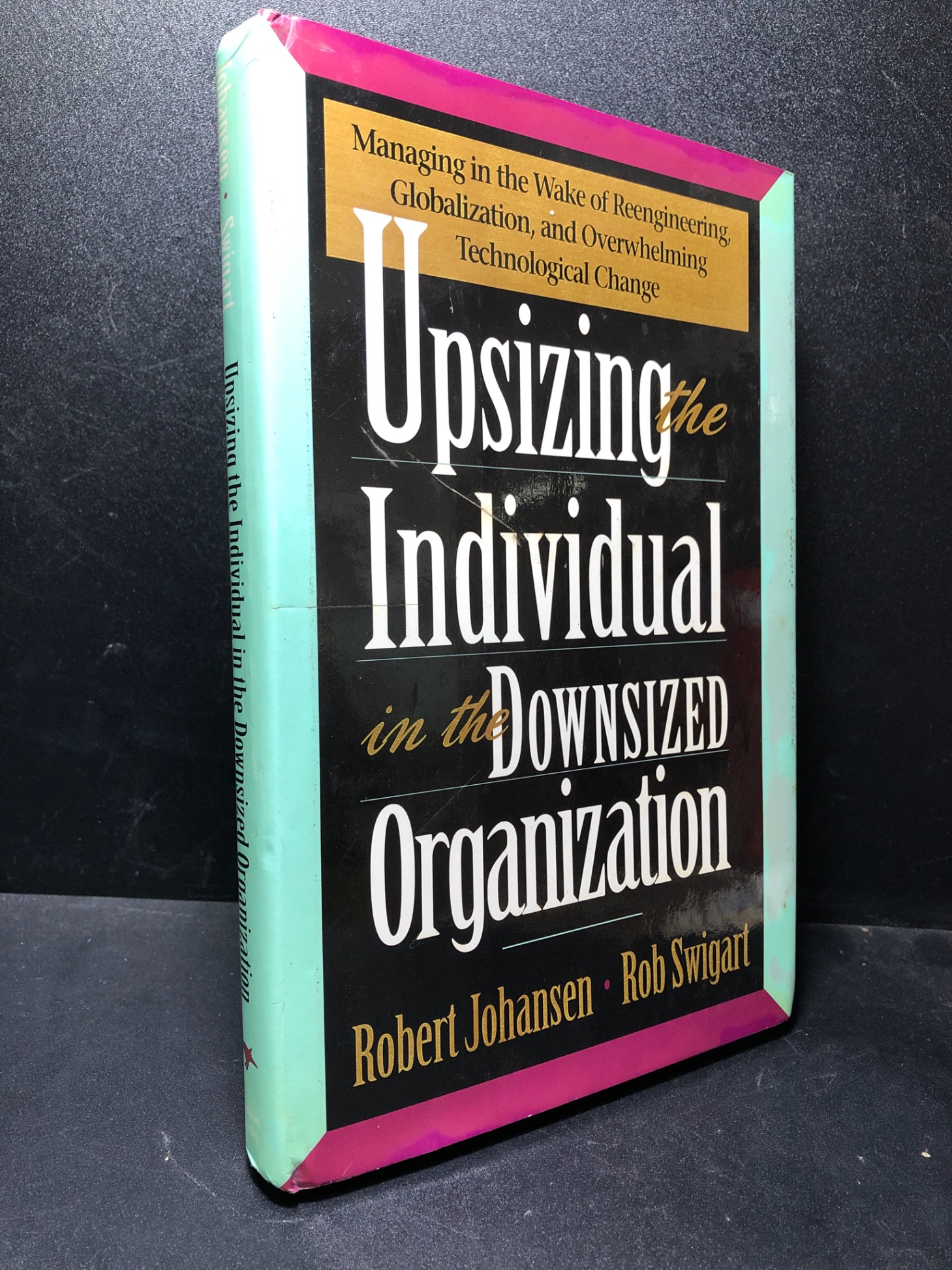 Upsizing the ondividual in the downsized organization Johansen mới 80% ố vàng 1811 Sách ngoại văn (SL có thể đặt: 1 Cuốn) - SÁCH ĐẠI HỌC