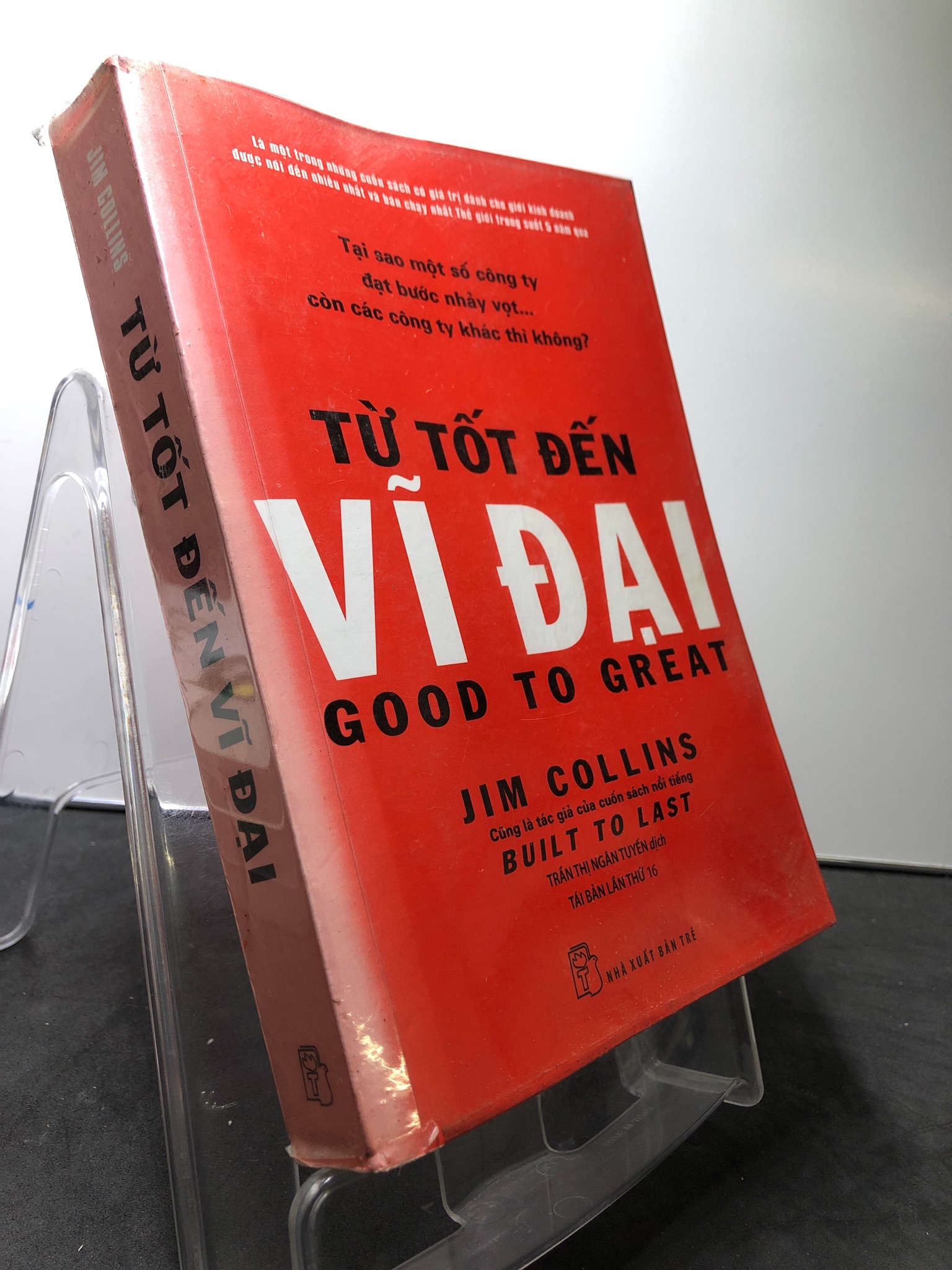 Từ tốt đến vĩ đại 2015 mới 80% ố vàng highlight Jim Collins 1308 Sách tư duy, kỹ năng sống (SL có thể đặt: 1 Cuốn) - SÁCH ĐẠI HỌC