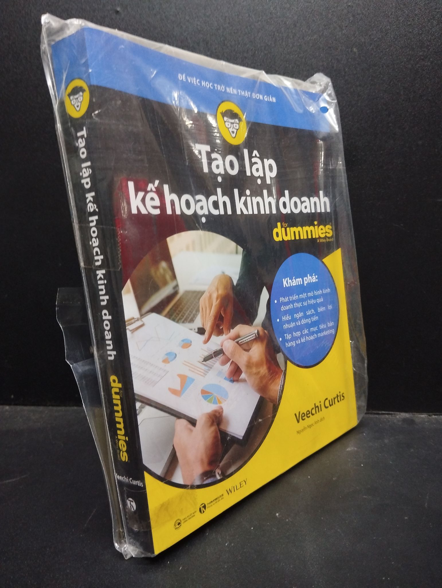 Tạo lập kế hoạch kinh doanh for dummies a wiley brand Veechi Curtis 2022 mới 90% còn seal bẩn nhẹ 2503 kinh doanh Marketing, bán hàng (SL có thể đặt: 1 Cuốn) - SÁCH ĐẠI HỌC