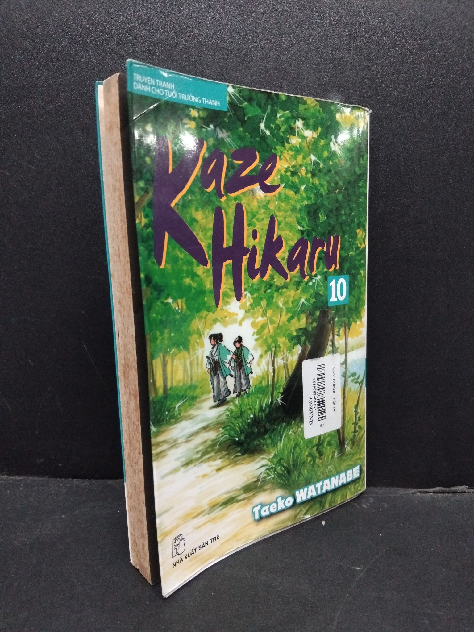Kaze Hikaru tập 10 mới 80% ố 1906 Taeko Watanabe Truyện tranh (SL có thể đặt: 2 Cuốn) - SÁCH ĐẠI HỌC