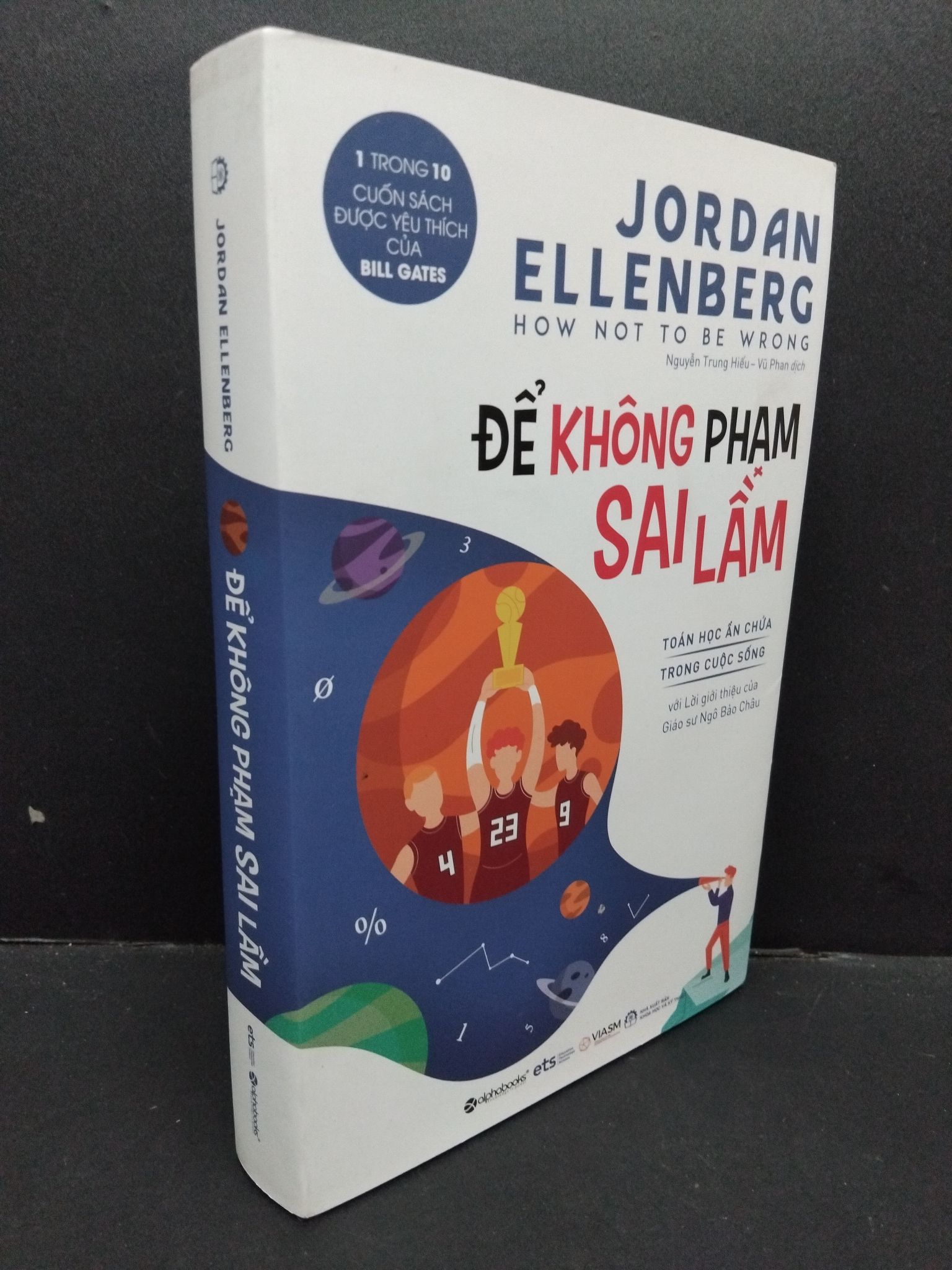 Để không phạm sai lầm mới 90% bẩn bìa 2019 1209 Jordan Ellenberg (SL có thể đặt: 1 Cuốn) - SÁCH ĐẠI HỌC