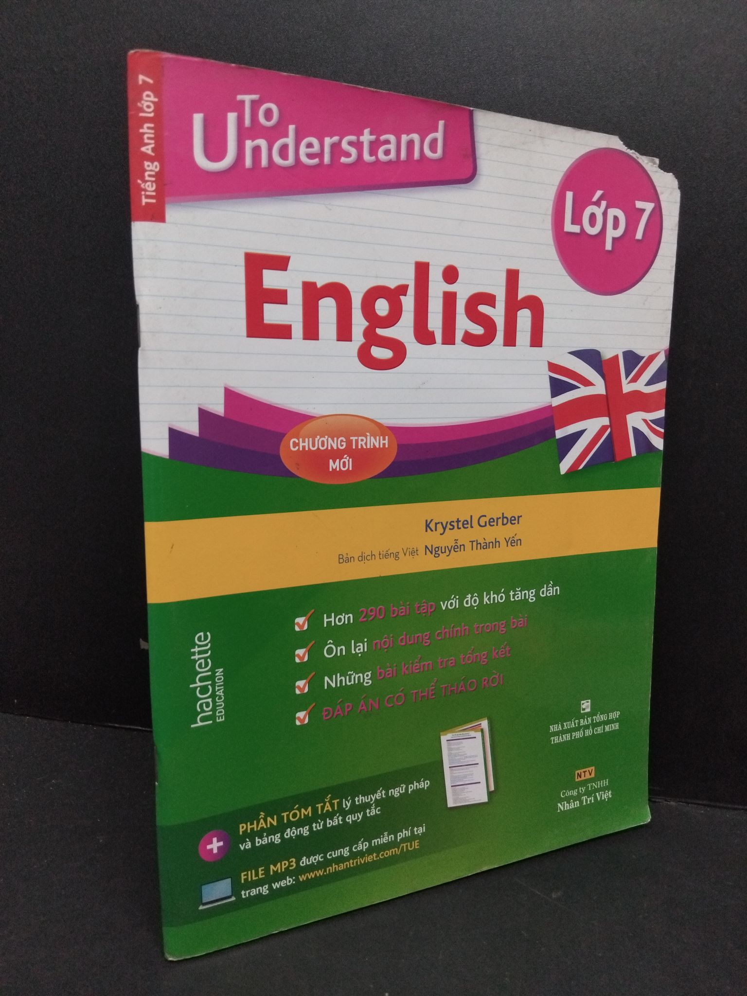 Tiếng Anh lớp 7 (kèm CD) mới 80% ố nhẹ 2017 2809 Krystel Gerber Sách tham khảo cấp II (SL có thể đặt: 1 Cuốn) - SÁCH ĐẠI HỌC