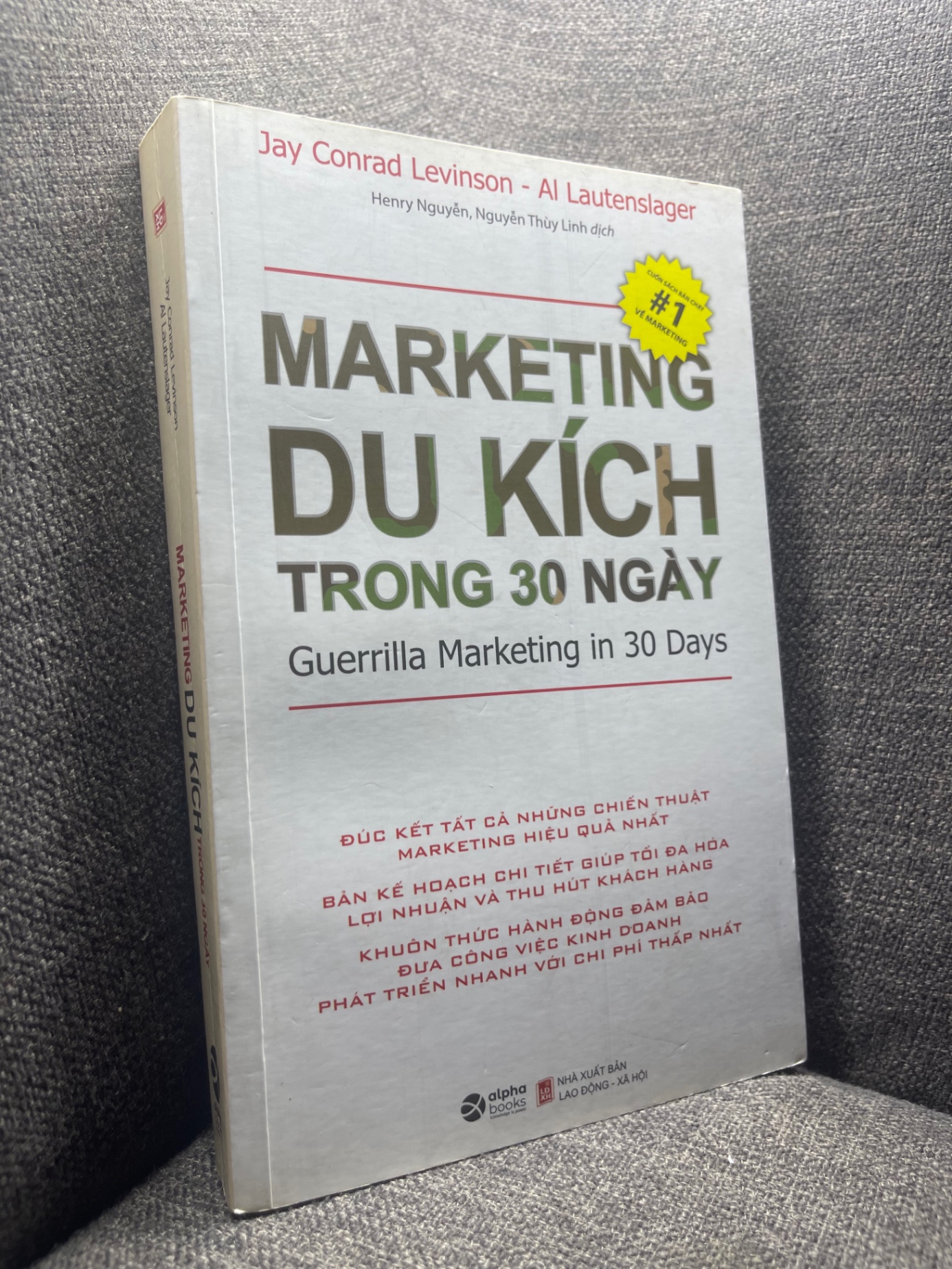 Marketing du kích trong 30 ngày - Jay Conrad Levinson& Al Lautenslager 2020 mới 90% 1204 Marketing, bán hàng (SL có thể đặt: 1 Cuốn) - SÁCH ĐẠI HỌC