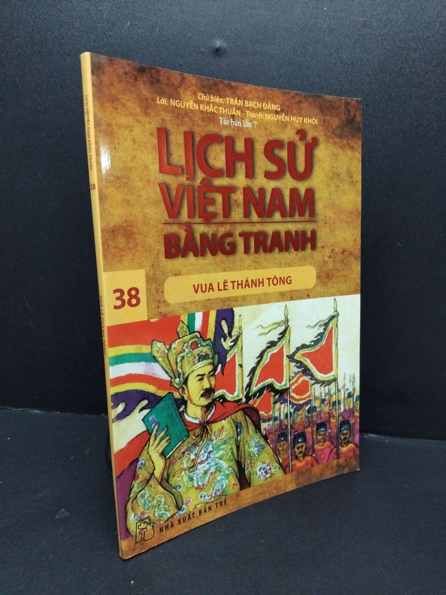 Lịch sử Việt Nam bằng tranh tập 38 Trần Bạch Đằng mới 80% bẩn nhẹ 2017 1809 Lịch sử, địa lí Việt Nam (SL có thể đặt: 3 Cuốn) - SÁCH ĐẠI HỌC