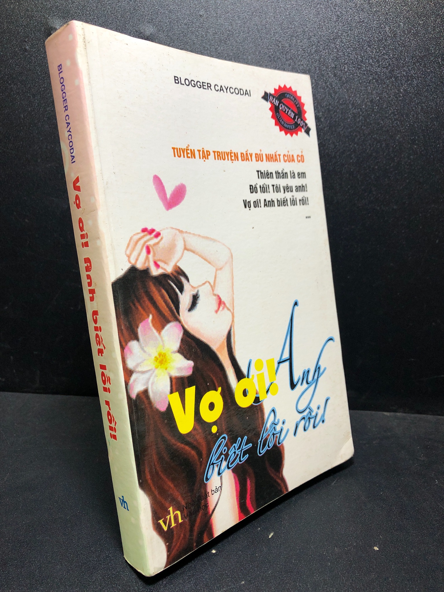 Vợ ơi anh biết lỗi rồi 2011 Nlogger Caycodai mới 85% (văn học) 2912 (SL có thể đặt: 1 Cuốn) - SÁCH ĐẠI HỌC
