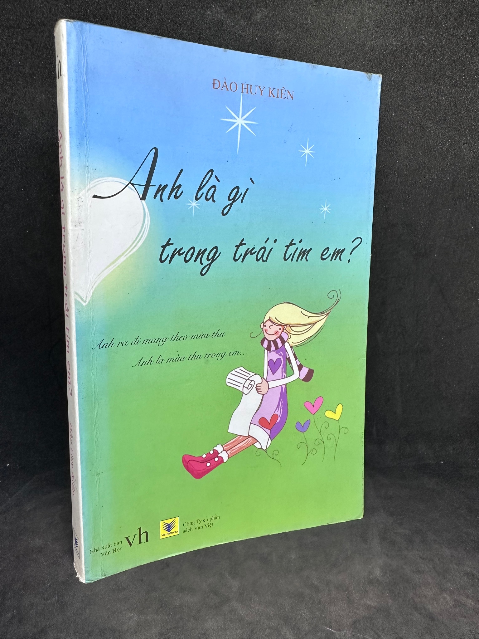 Anh là gì trong trái tim em? - Đào Huy Kiên, 2011, mới 80% (ố vàng) 0812 (SL có thể đặt: 1 Cuốn) - SÁCH ĐẠI HỌC