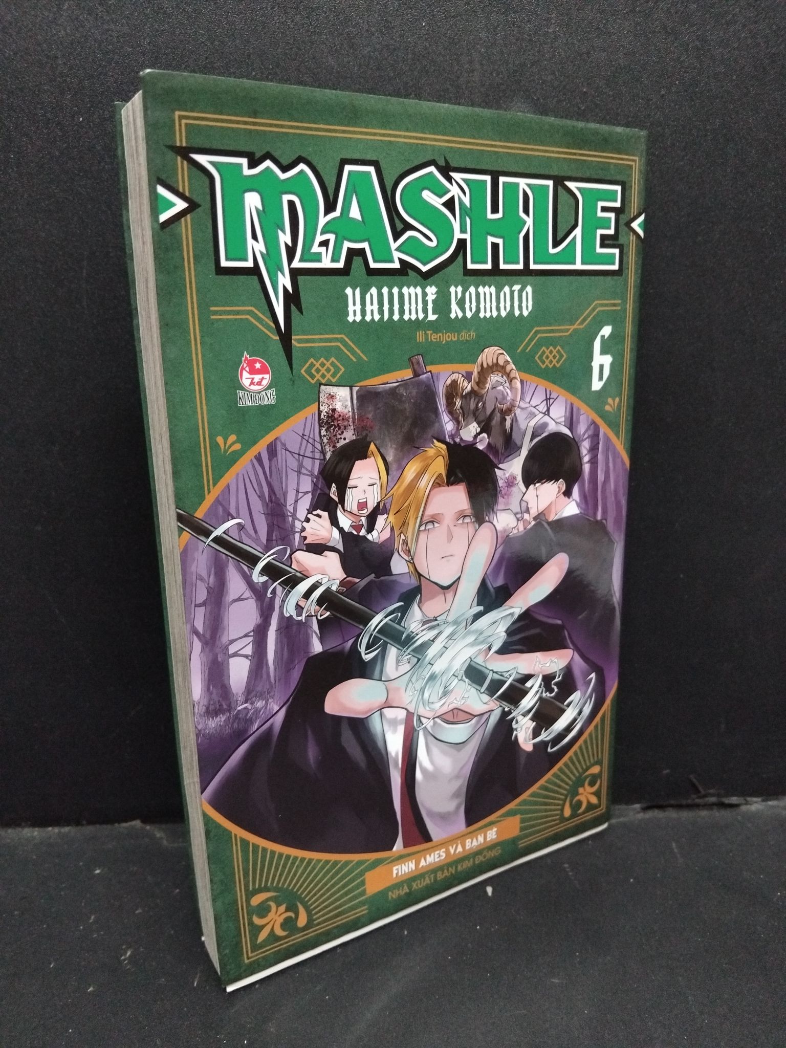 Mashle tập 6 Finn Ames và bạn bè Hajime Komoto mới 90% ố nhẹ 2024 0711 (SL có thể đặt: 1 Cuốn) - SÁCH ĐẠI HỌC