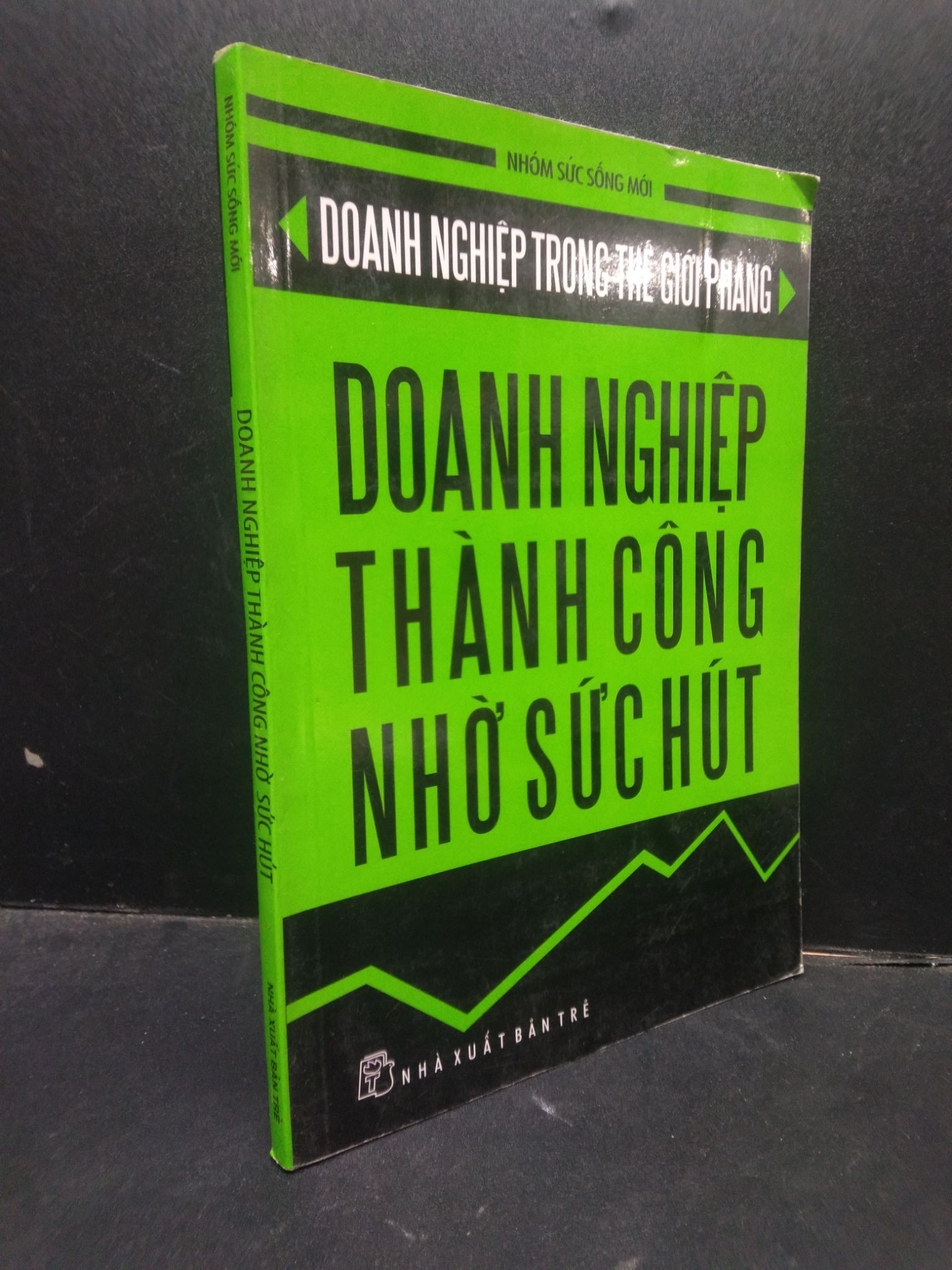 Doanh nghiệp thành công nhờ sức hút - Nhóm sức sống mới 2008 mới 70% ố vàng có viết 1504 kinh doanh Marketing, bán hàng (SL có thể đặt: 1 Cuốn) - SÁCH ĐẠI HỌC