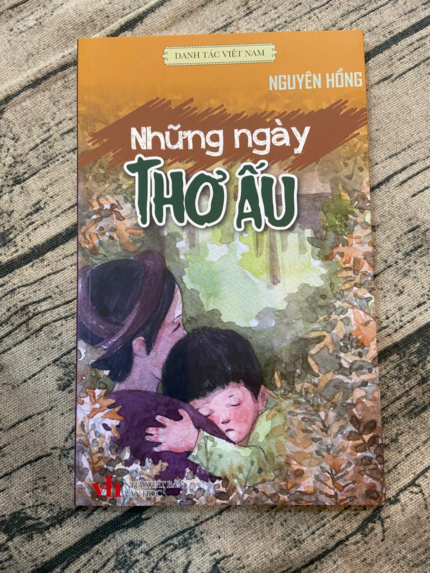 Những ngày thơ ấu 95% 2021 Nguyên Hồng 250117 Truyện dài (SL có thể đặt: 2 Cuốn) - SÁCH ĐẠI HỌC