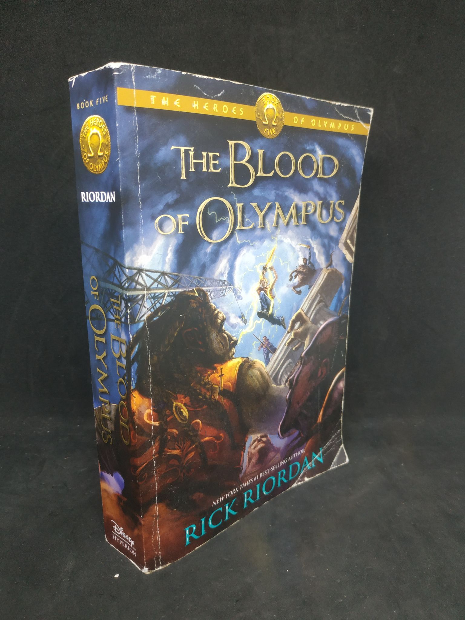 The blood of Olympus mới 80% 1402 Sách ngoại văn (SL có thể đặt: 1 Cuốn) - SÁCH ĐẠI HỌC