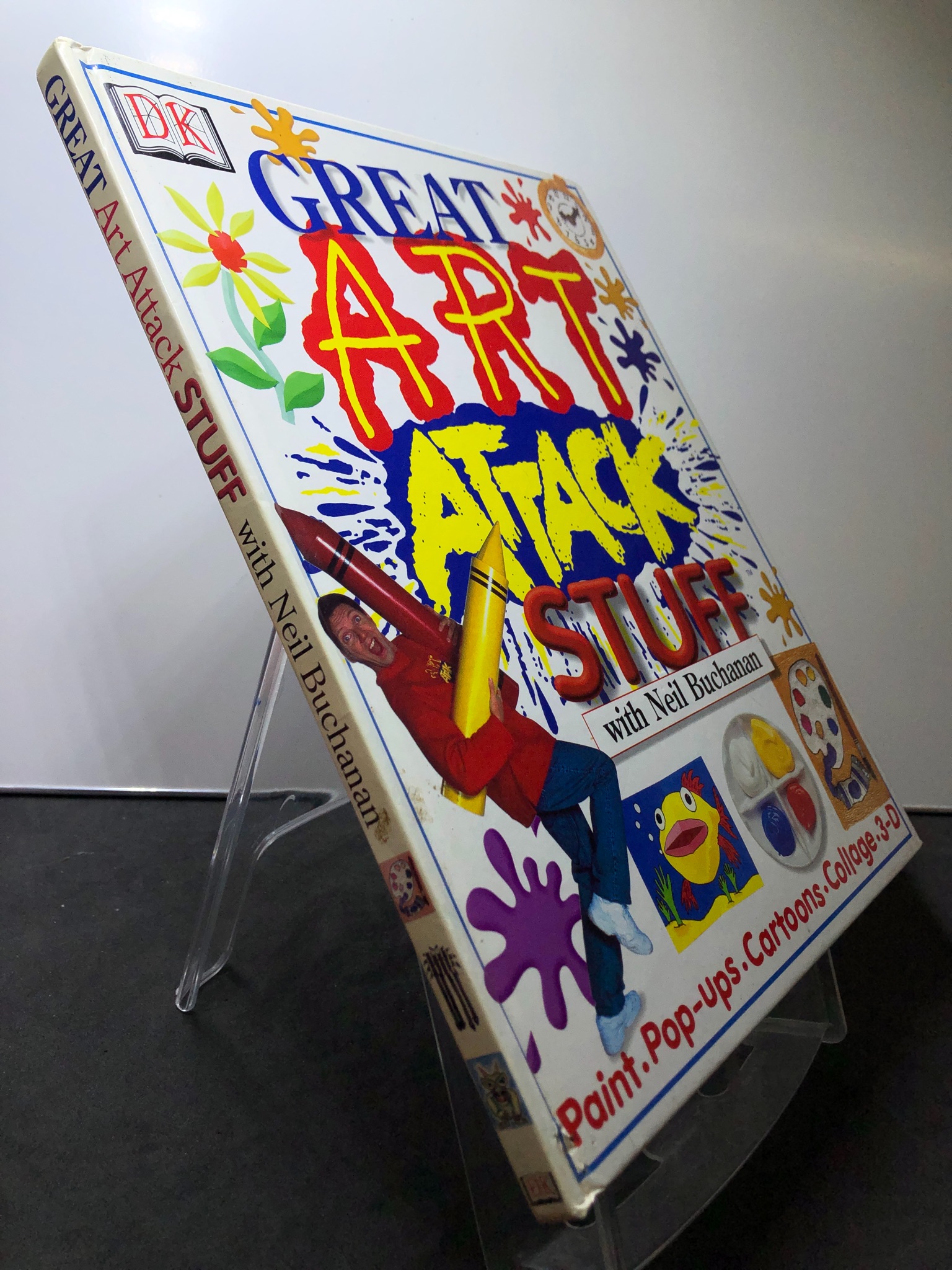 Great Art Attack Stuff with Neil Buchanan BÌA CỨNG mới 85% bẩn nhẹ DK 2607 Sách ngoại văn (SL có thể đặt: 1 Cuốn) - SÁCH ĐẠI HỌC