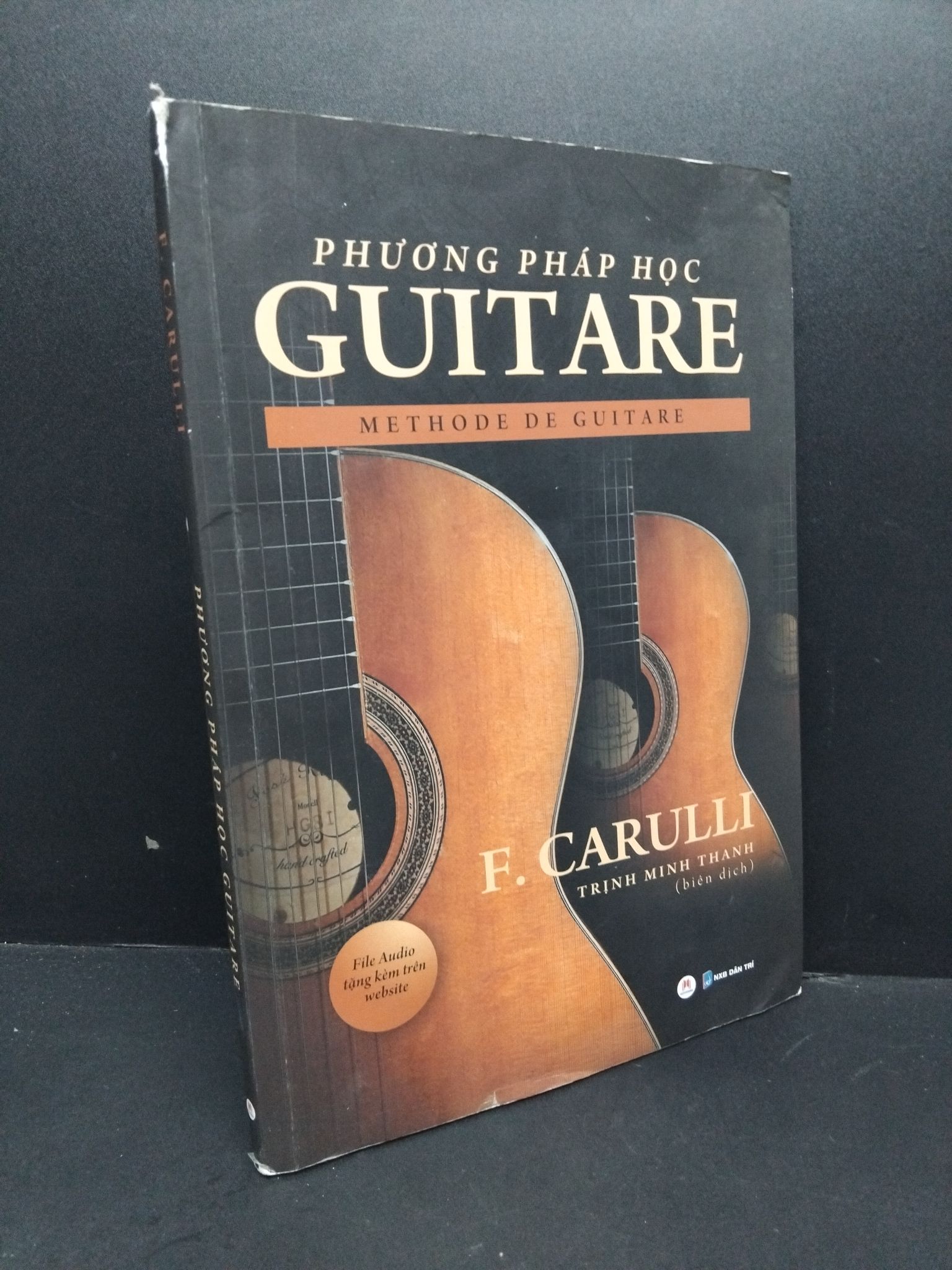 Phương pháp học Guitare mới 90% bẩn nhẹ rách gáy nhẹ 2019 1410 F. Carulli Sách chuyên môn (SL có thể đặt: 1 Cuốn) - SÁCH ĐẠI HỌC