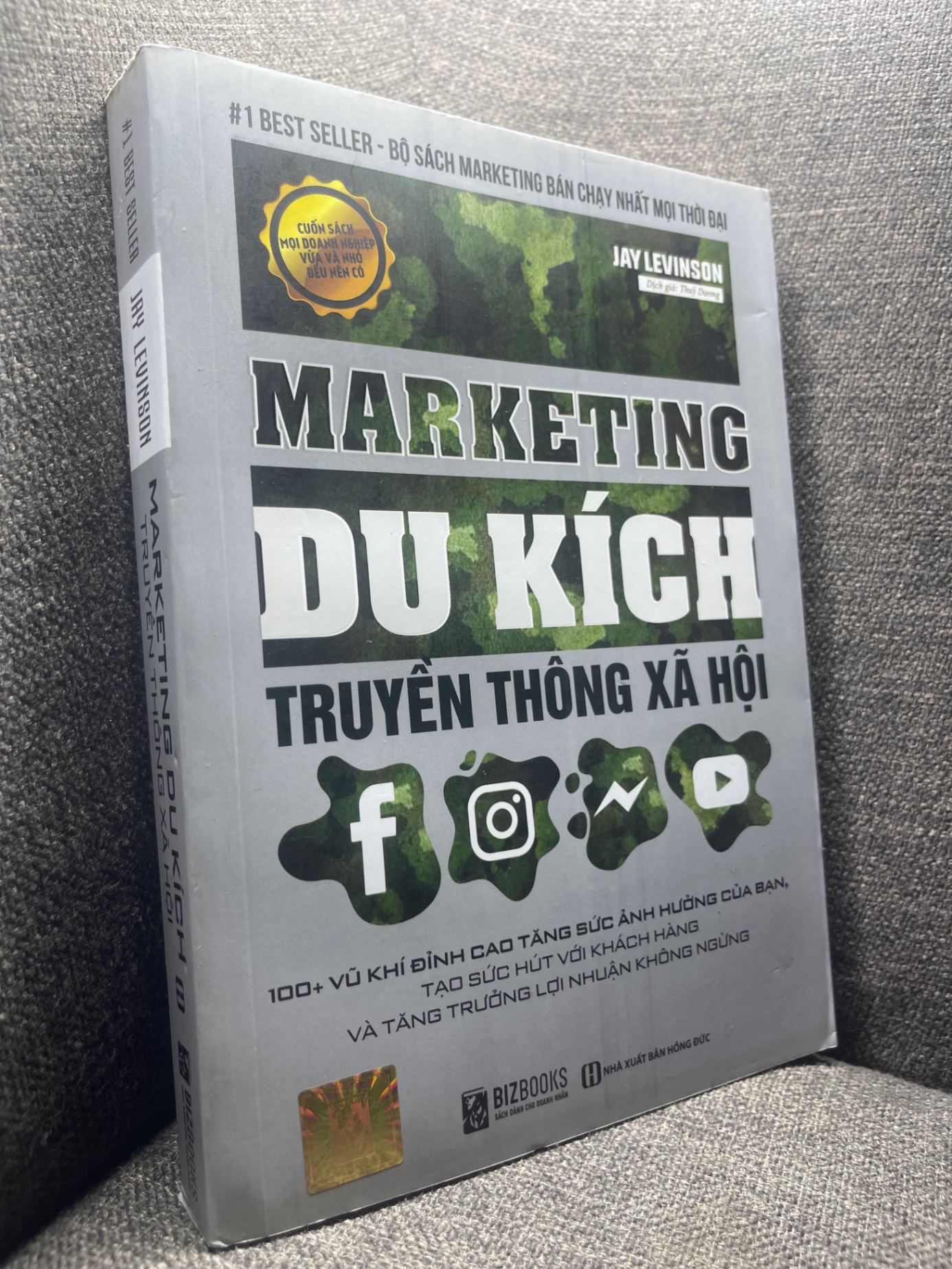 Marketing du kích truyền thông xã hội - Jay Levinson 2020 mới 90% 1204 Marketing, bán hàng (SL có thể đặt: 1 Cuốn) - SÁCH ĐẠI HỌC