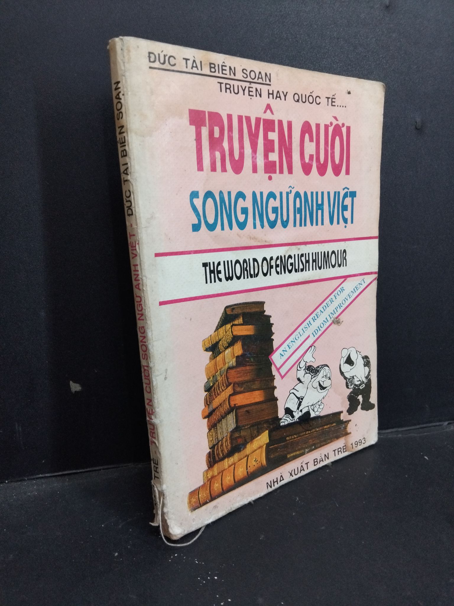 Truyện cười song ngữ Anh Việt mới 60% ố ẩm mốc rách gáy 1994 1001 Đức Tài (SL có thể đặt: 1 Cuốn) - SÁCH ĐẠI HỌC