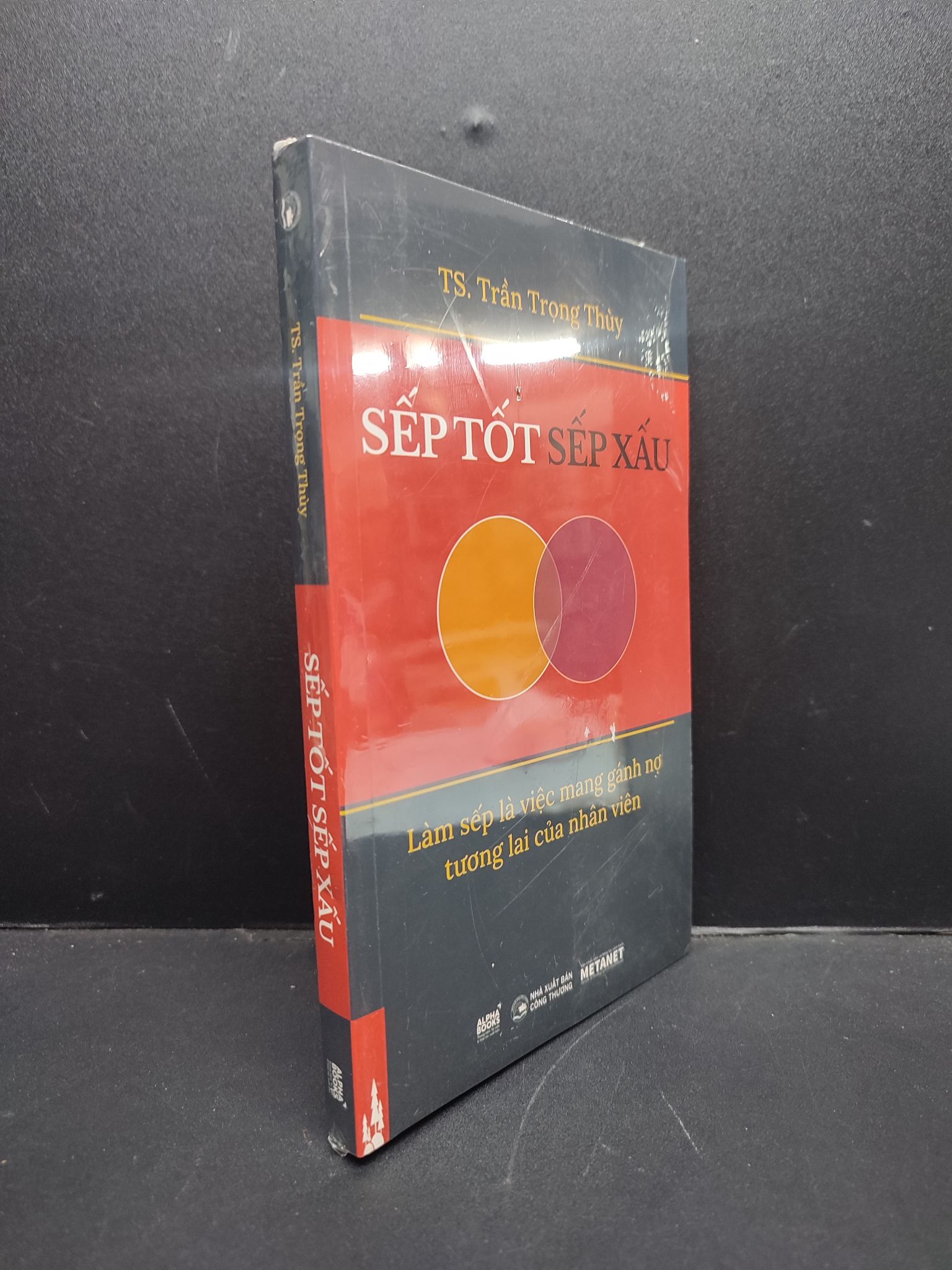 Sếp Tốt Sếp Xấu Làm Sếp Là Việc Mang Gánh Nợ Tương Lai Của Nhân Viên mới 100% 2606 TS. Trần Trọng Thuỳ Sách tư duy, kỹ năng sống (SL có thể đặt: 1 Cuốn) - SÁCH ĐẠI HỌC