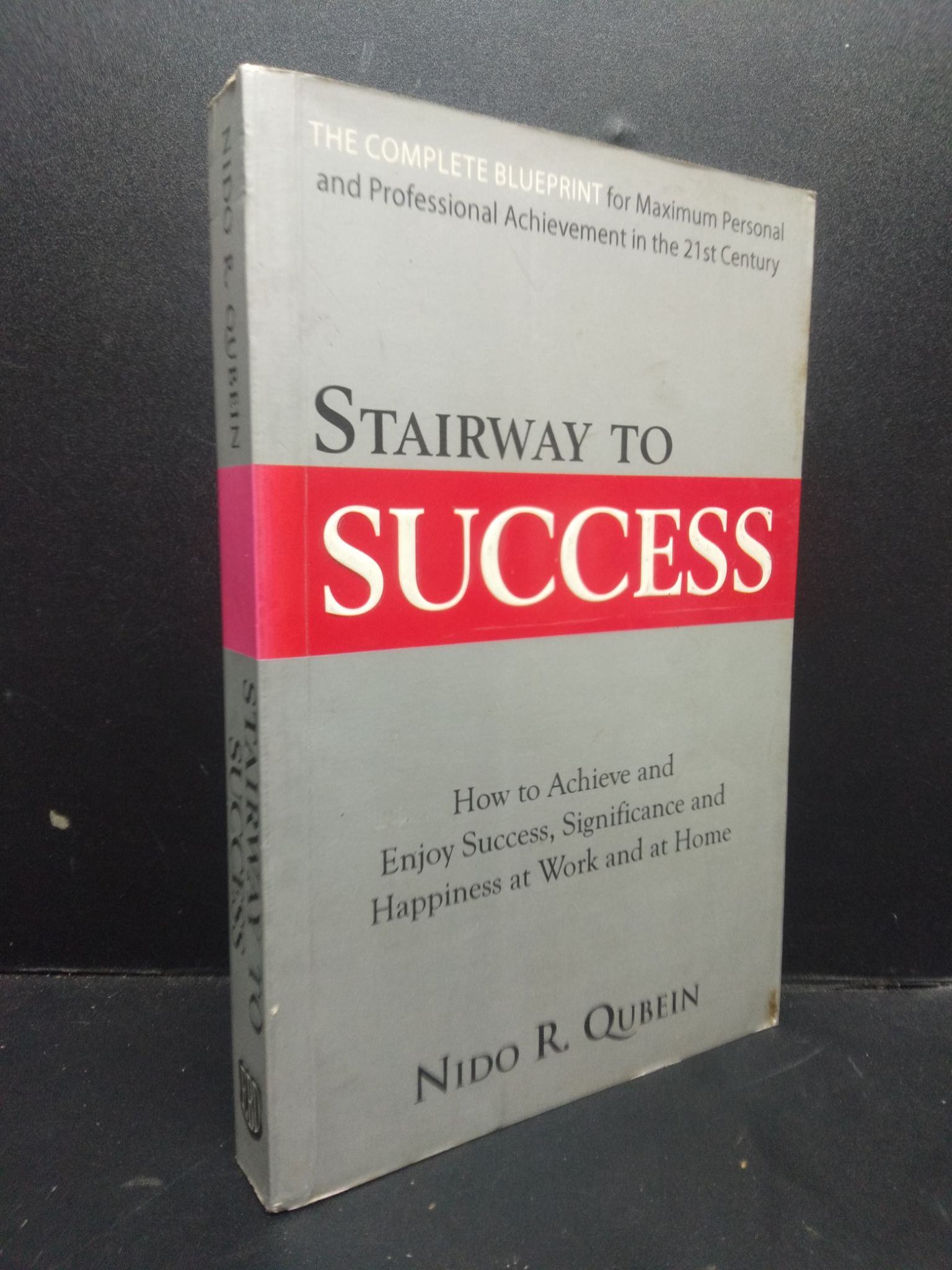 Stairway to success mới 70% ố bẩn góc 0106 Nido R. Qubein Sách ngoại văn (SL có thể đặt: 1 Cuốn) - SÁCH ĐẠI HỌC