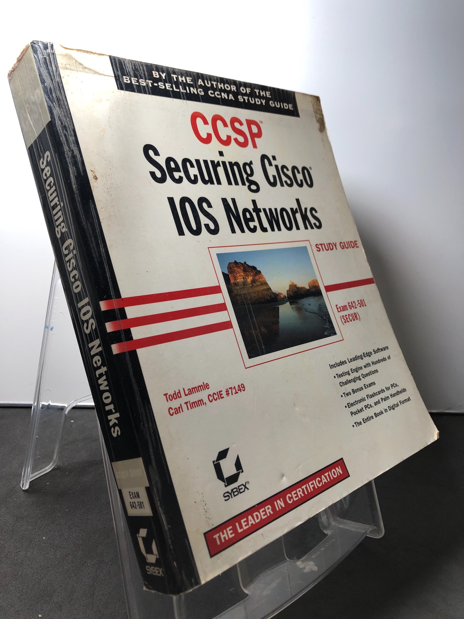 CCSP Securing Cisco IOS Networks mới 80% bẩn nhẹ kèm CD Todd Lammle 1908 Sách ngoại văn (SL có thể đặt: 1 Cuốn) - SÁCH ĐẠI HỌC