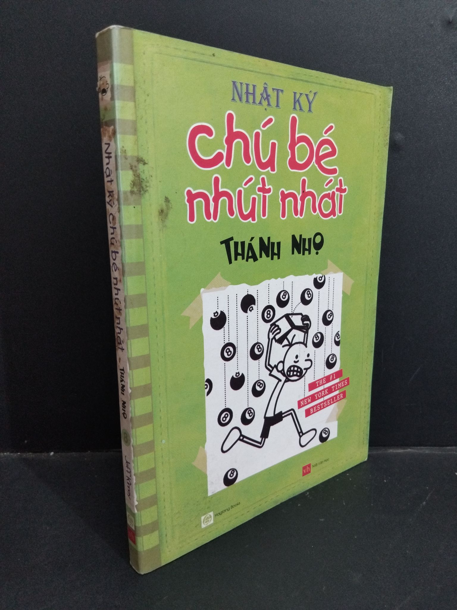 Nhật ký chú bé nhút nhát 8 Thánh nhọ mới 90% bẩn bìa, ố nhẹ 2015 1712 Jeff Kinney Truyện thiếu nhi (SL có thể đặt: 1 Cuốn) - SÁCH ĐẠI HỌC