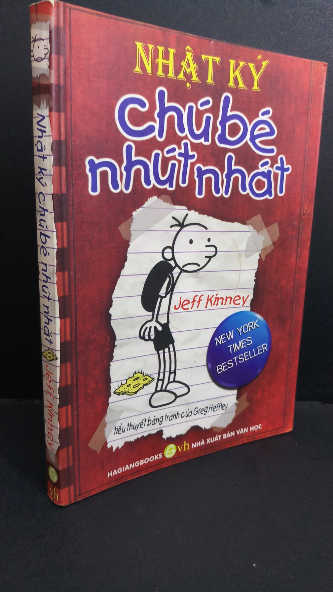 Nhật ký chú bé nhút nhát mới 80% có chữ ký, bẩn bìa, ố nhẹ 2010 2811 Jeff Kinney Truyện thiếu nhi (SL có thể đặt: 2 Cuốn) - SÁCH ĐẠI HỌC