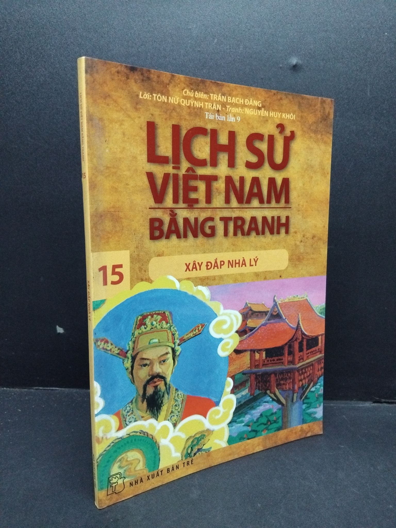 Lịch sử Việt Nam bằng tranh tập 15 mới 90% ố bẩn nhẹ 2017 1410 Trần Bạch Đằng Lịch sử, địa lí Việt Nam (SL có thể đặt: 4 Cuốn) - SÁCH ĐẠI HỌC