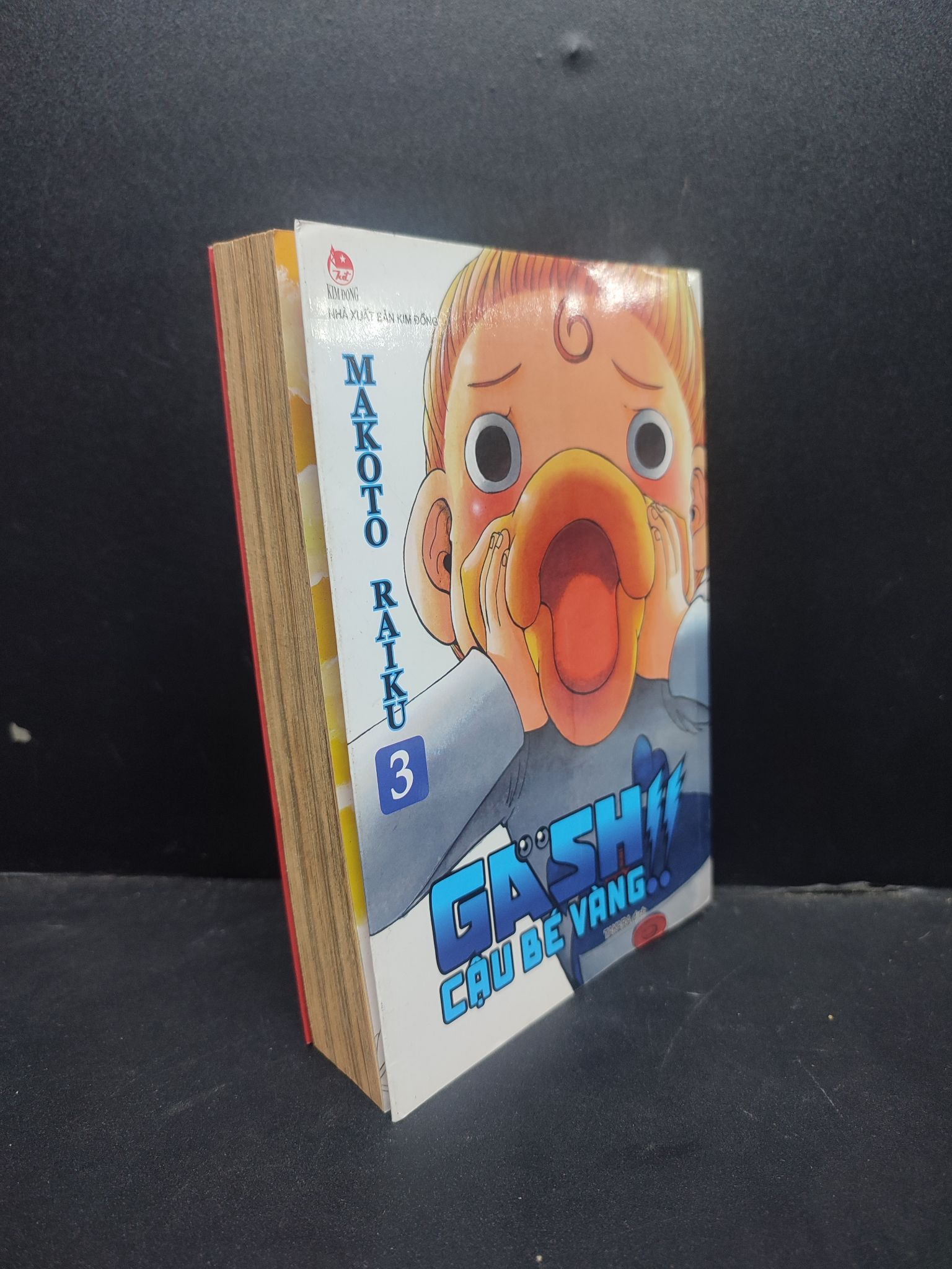 Gash cậu bé vàng tập 3 mới 80% ố vàng 1906 Makoto Raiku Truyện tranh (SL có thể đặt: 1 Cuốn) - SÁCH ĐẠI HỌC