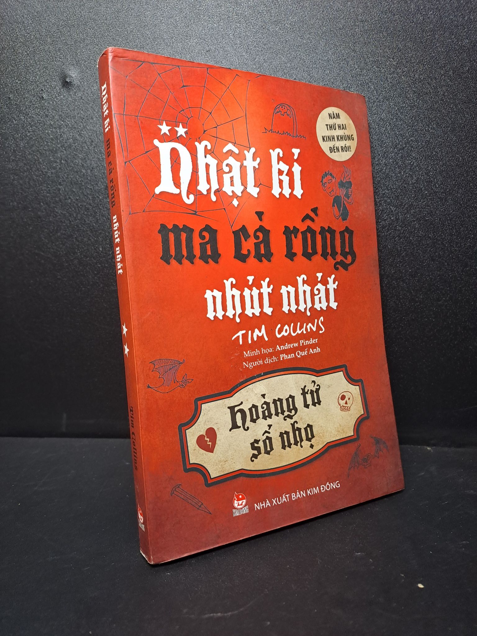 Nhật Ký Ma Cà Rồng Nhút Nhát tập 2 mới 80% ố nhẹ 2017 0410 (SL có thể đặt: 1 Cuốn) - SÁCH ĐẠI HỌC